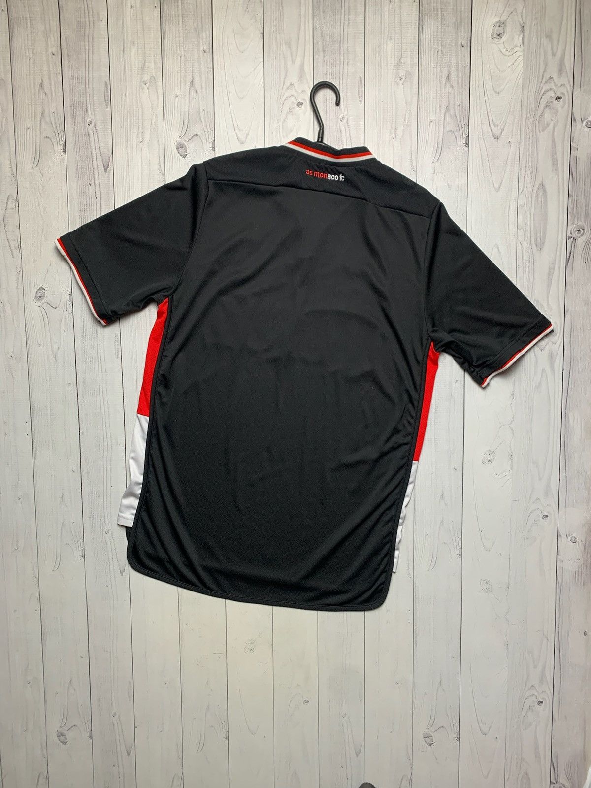 Macron × Vintage Vintage Monaco Macron soccer jersey black size M away Size US M / EU 48-50 / 2 - 7 Thumbnail