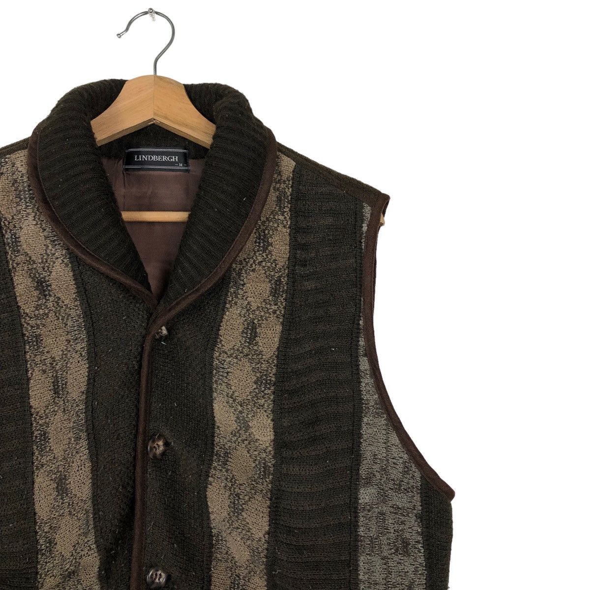 Japanese Brand 🔥90’s Issey Miyake Design Navajo Aztec Wool Vest Lindbergh Size US M / EU 48-50 / 2 - 5 Thumbnail
