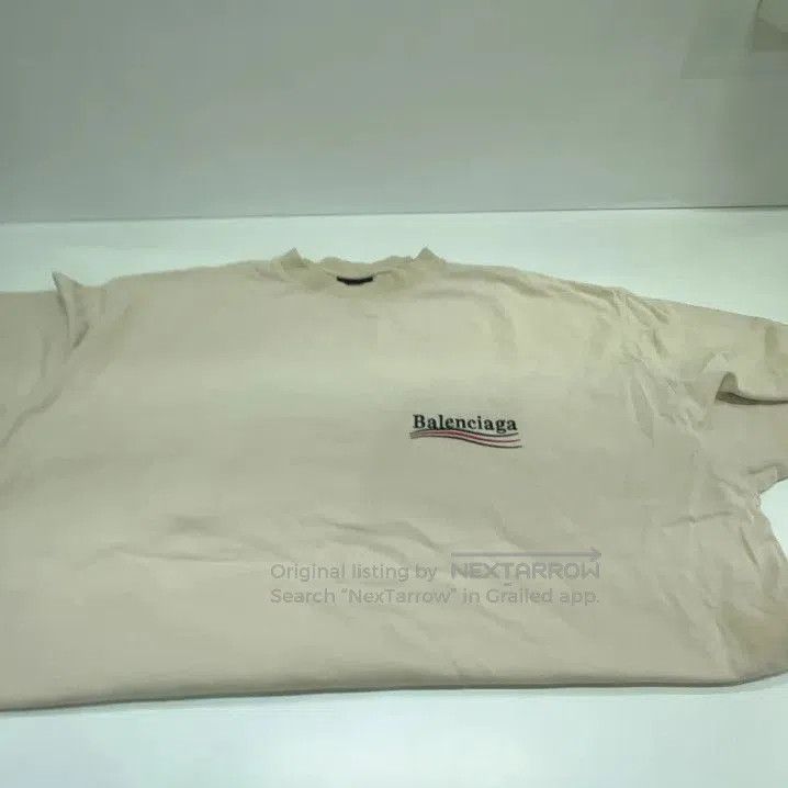 Balenciaga Balenciaga Logo Print Short Sleeve T. Size US M / EU 48-50 / 2 - 5 Thumbnail