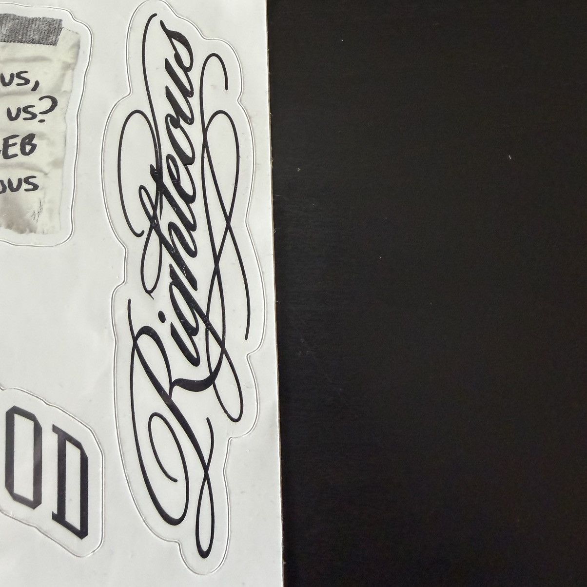Other WE ARE RIGHTEOUS STICKER PACK, 6 TOTAL, FAST SHIPPING Size ONE SIZE - 4 Thumbnail