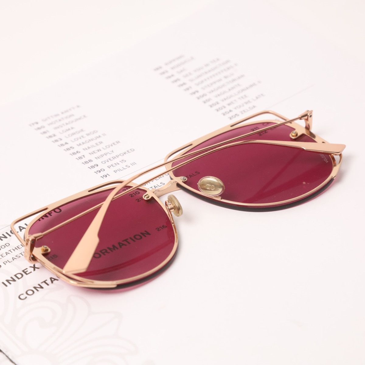 Dior DIOR DIORSTELLAIRE6 SUNGLASSES Size ONE SIZE - 9 Thumbnail