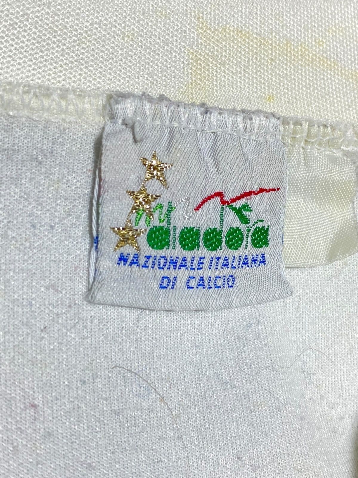 Diadora Italy Football Shirt Soccer Jersey 1990-92 Long Sleeve Size US L / EU 52-54 / 3 - 23 Thumbnail