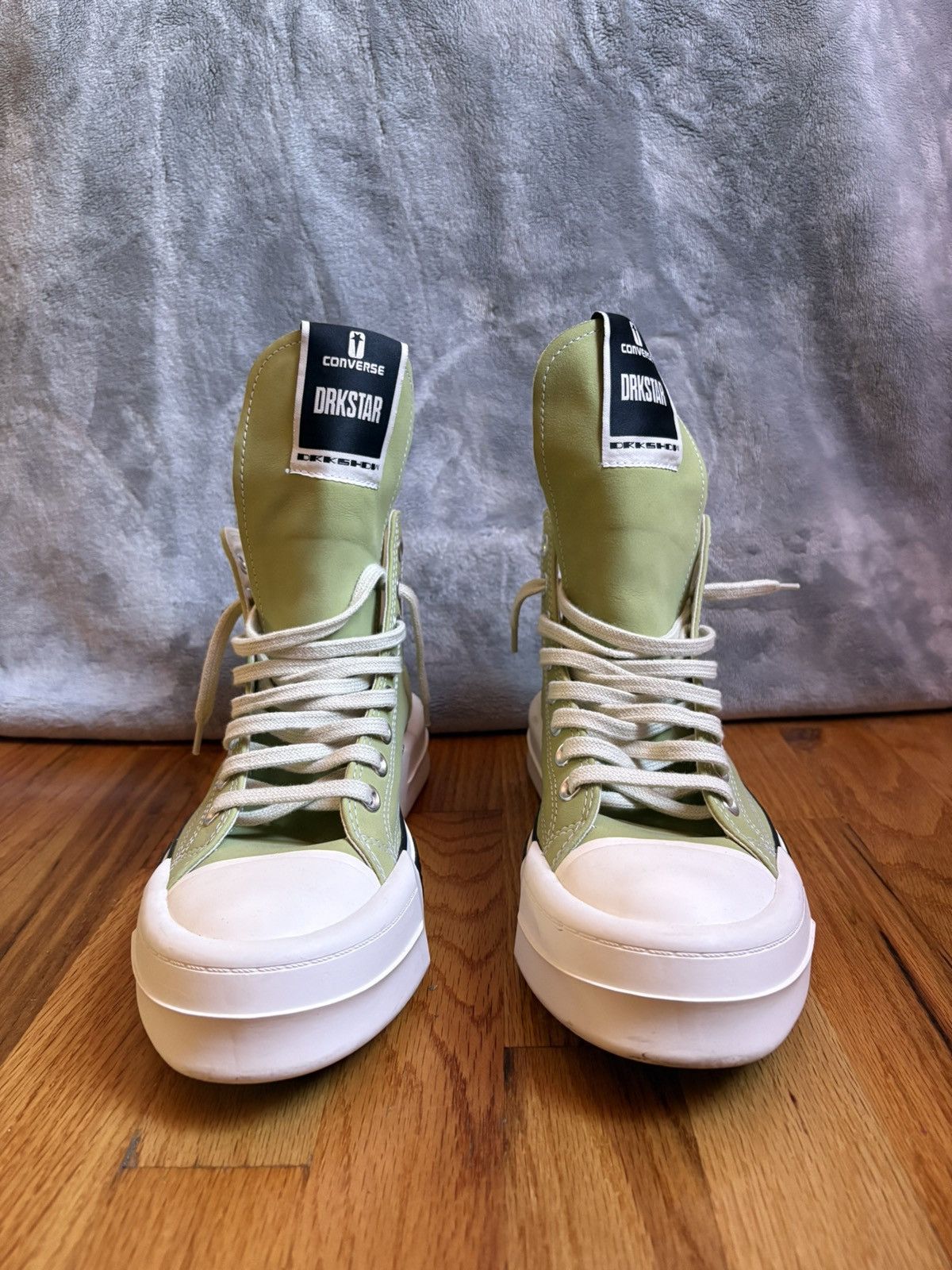 Converse 1/1 SAMPLE Converse Rick Owens DRKSHDW DRKSTAR Chuck 70 High Size US 9 / EU 42 - 3 Thumbnail