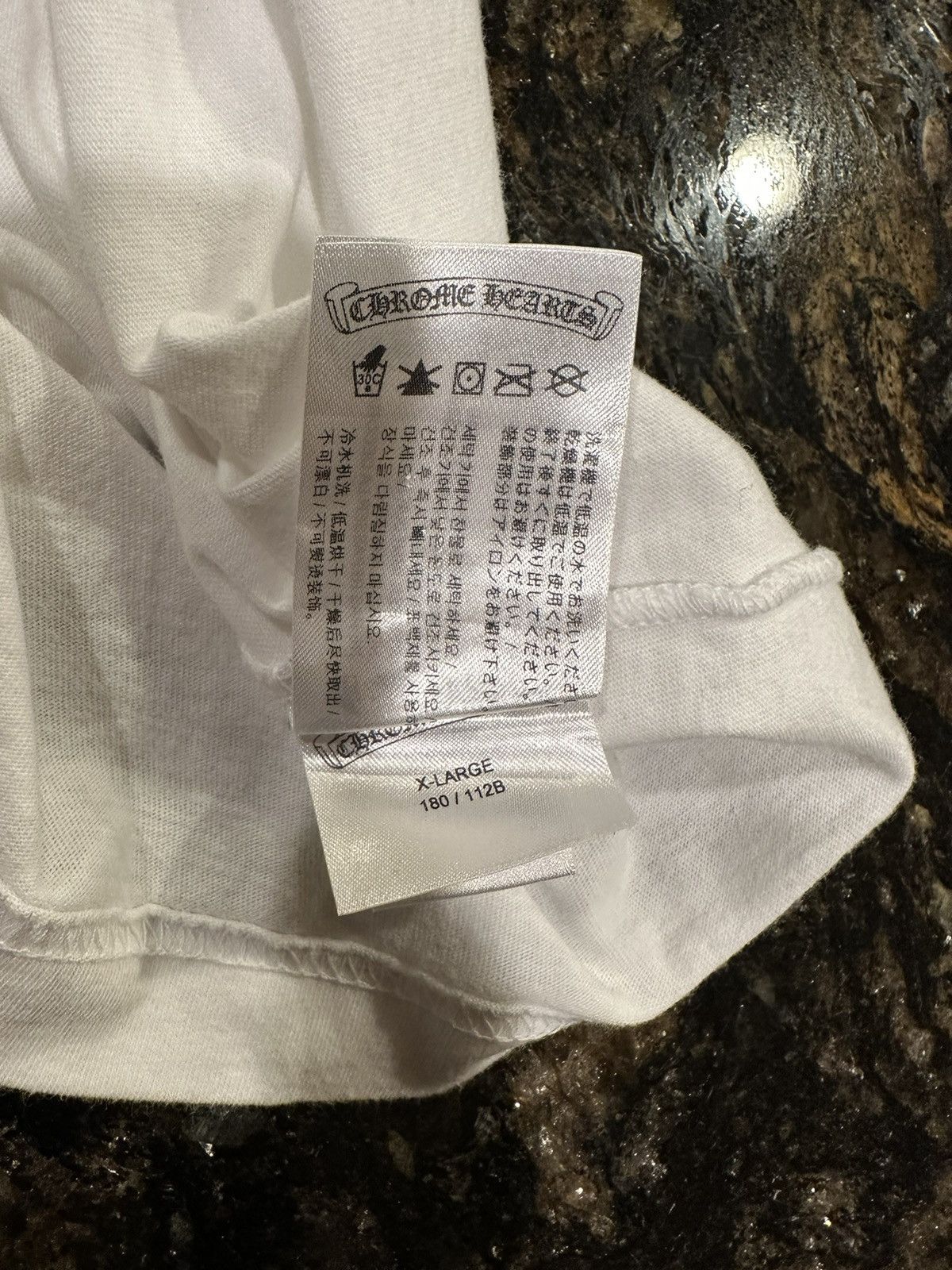 Chrome Hearts Chrome Hearts Script Logo White Short Sleeve T-Shirt Size US XL / EU 56 / 4 - 14 Thumbnail