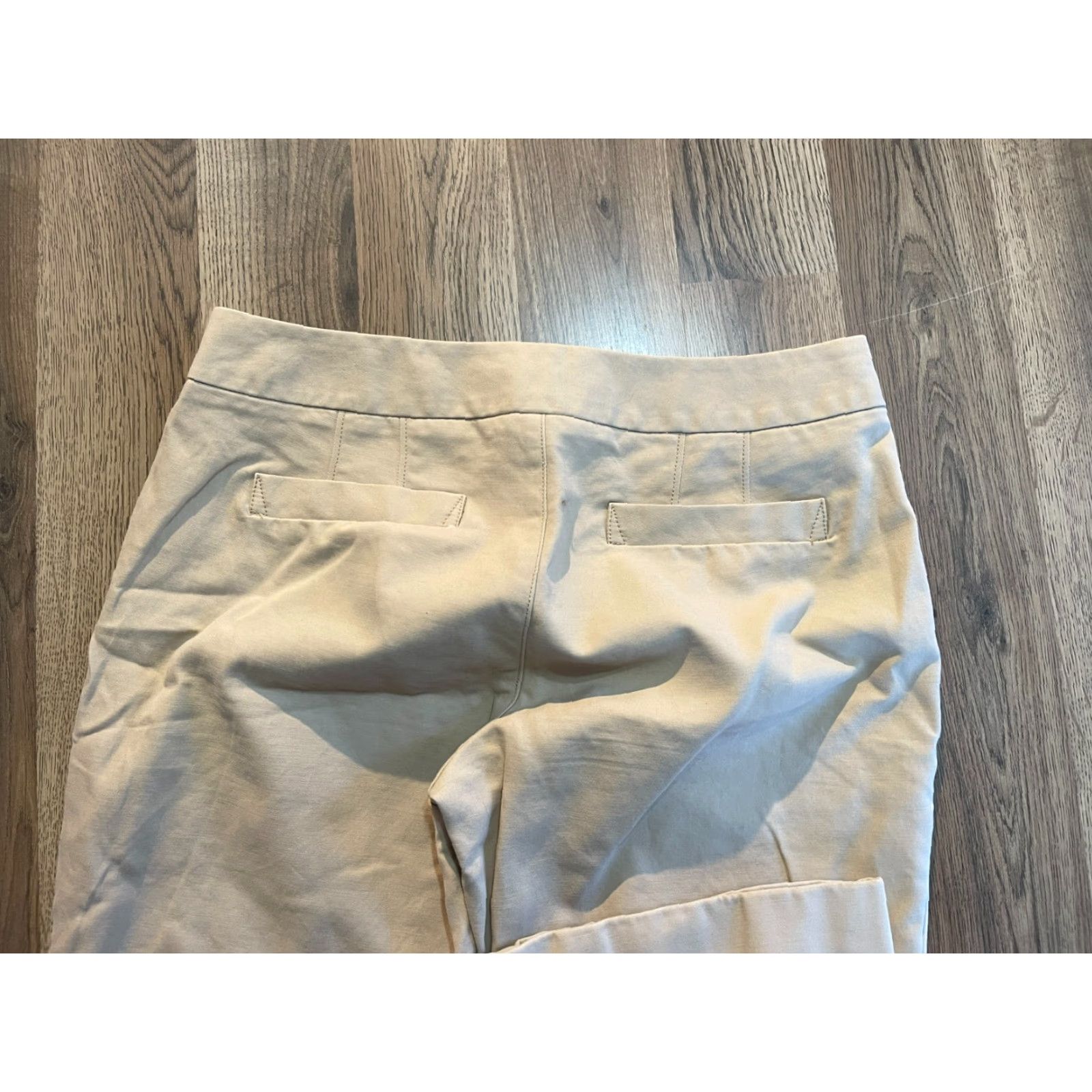 Old Navy Old Navy Women's Pants, Size 10 Short, Cream, Dress Pants, Mid Rise Size 32" / US 10 / IT 46 - 4 Thumbnail