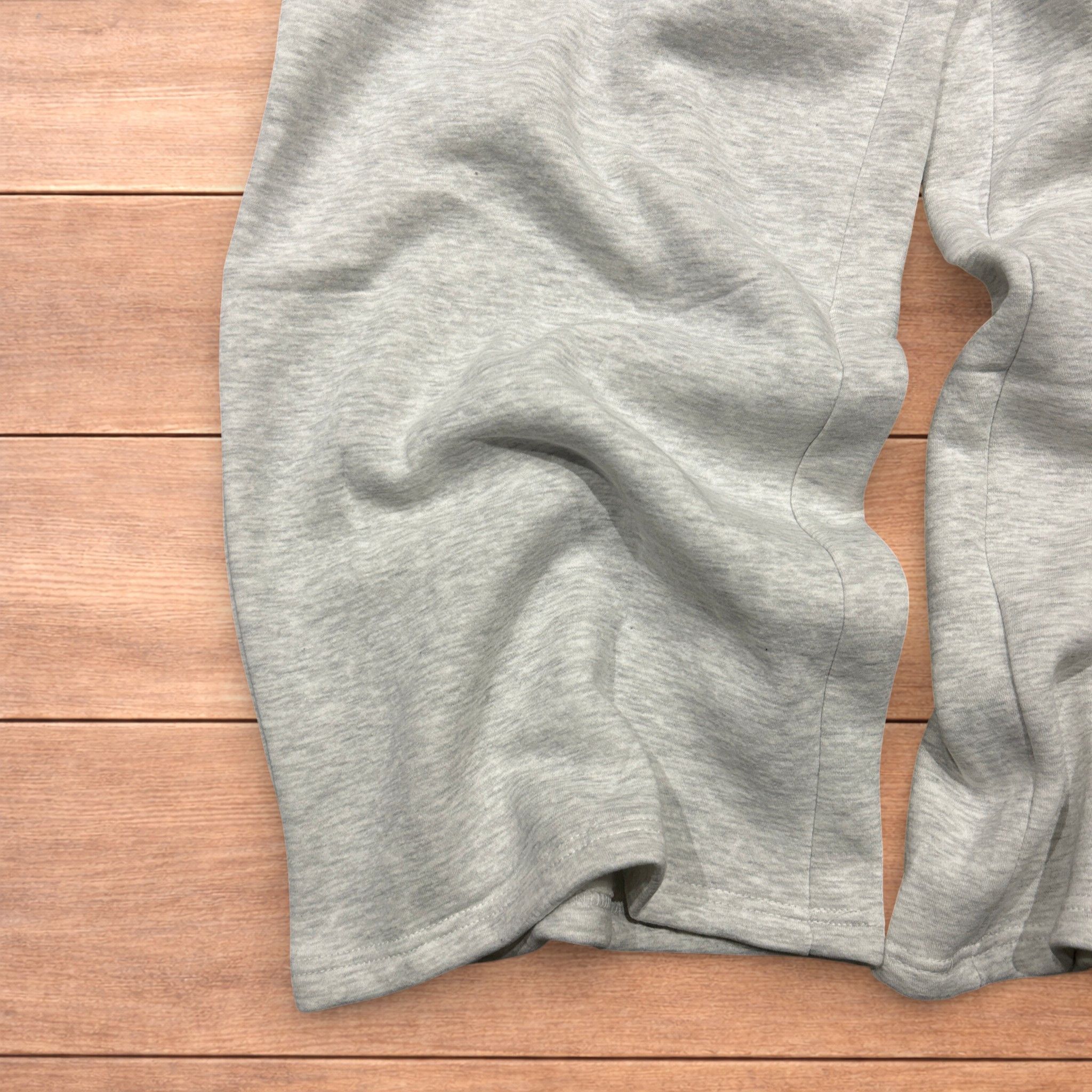 Japanese Brand Super baggy wide leg Korean joggers in marl grey. Size US 36 / EU 52 - 4 Thumbnail