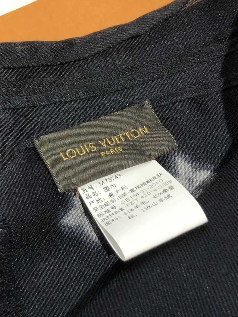 Louis Vuitton Louis Vuitton Hiroshi Fujiwara joint scarf Size ONE SIZE - 5 Thumbnail