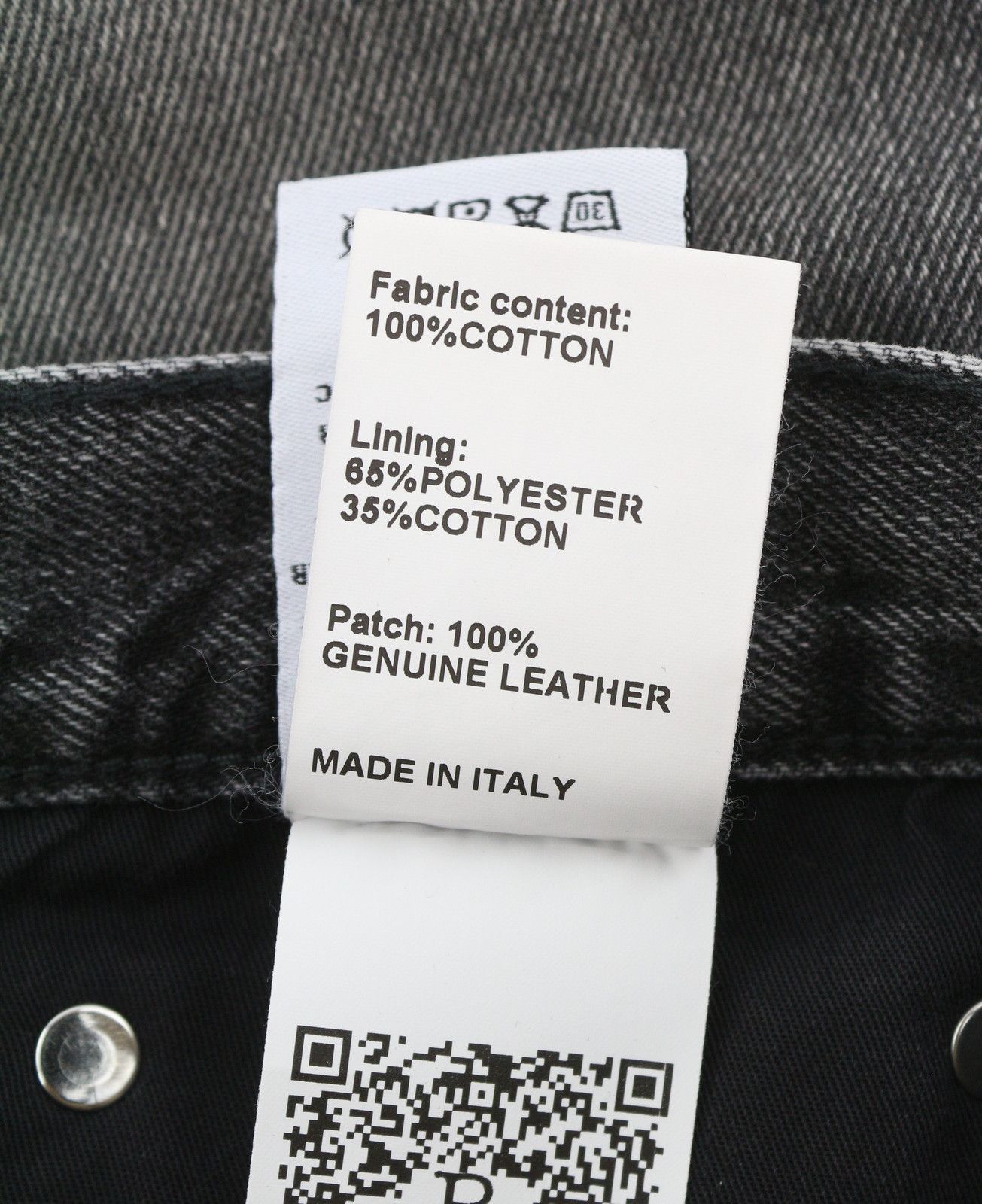 R13 D'ARCY LOOSE 30 Polaris Black Distress PS26 Jeans 88930 Size US 30 / EU 46 - 9 Thumbnail