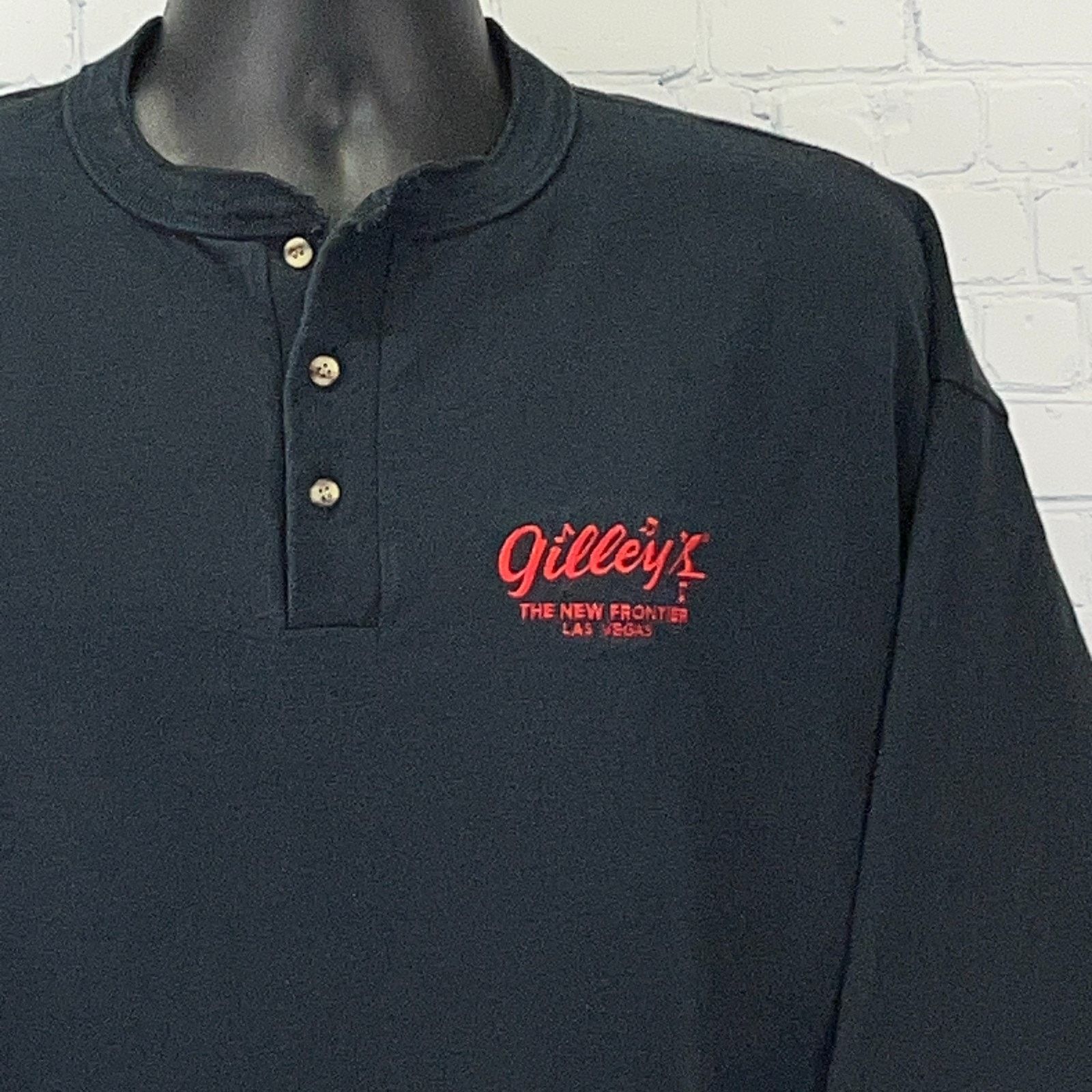 Vintage Vintage 90s Gilleys Saloon Las Vegas T Shirt Black 2XL Size US XXL / EU 58 / 5 - 1 Thumbnail