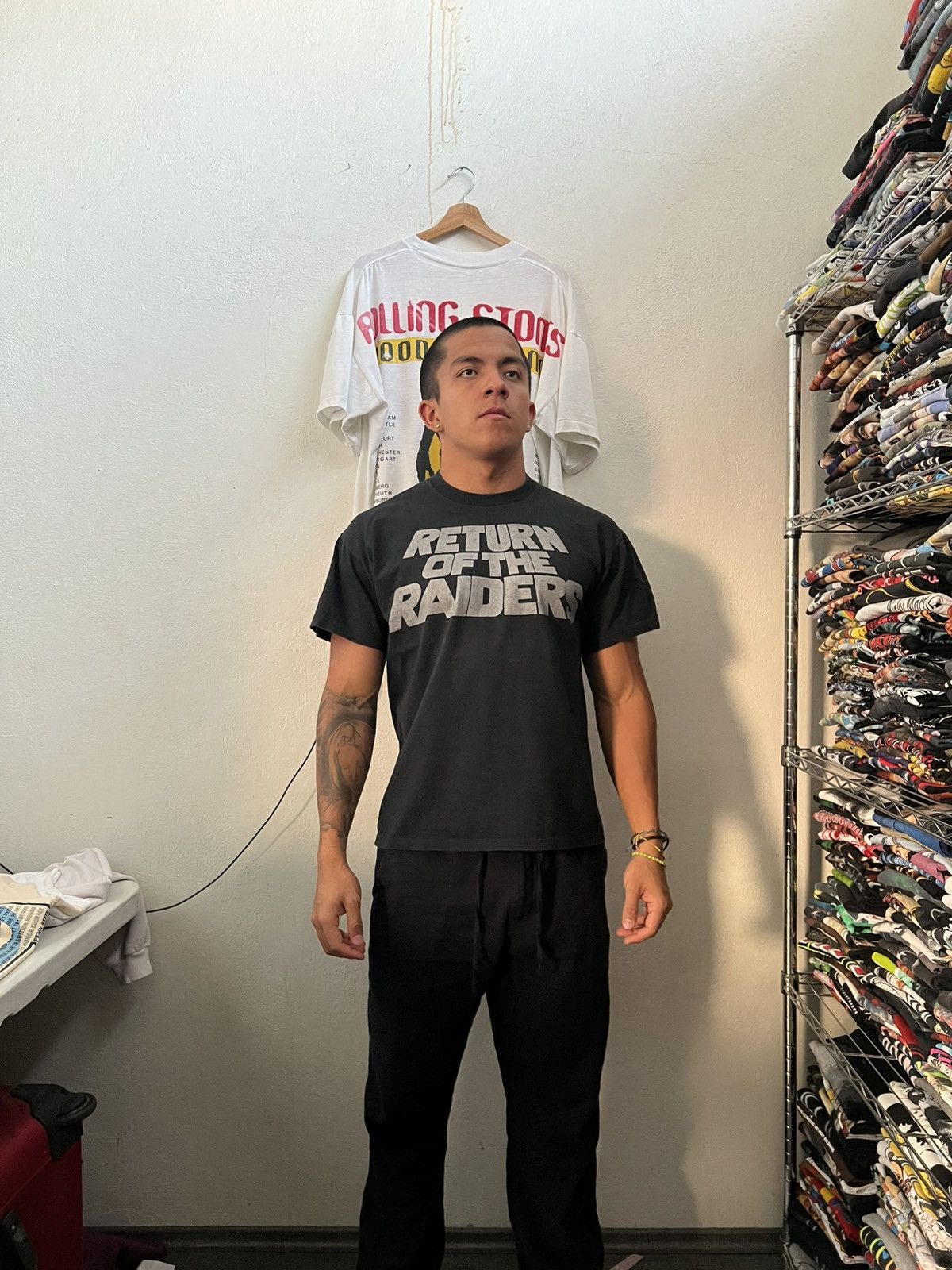 Logo 7 90s NFL Return of the Las Vegas Raiders Star Wars Parody Tee Size US L / EU 52-54 / 3 - 2 Thumbnail