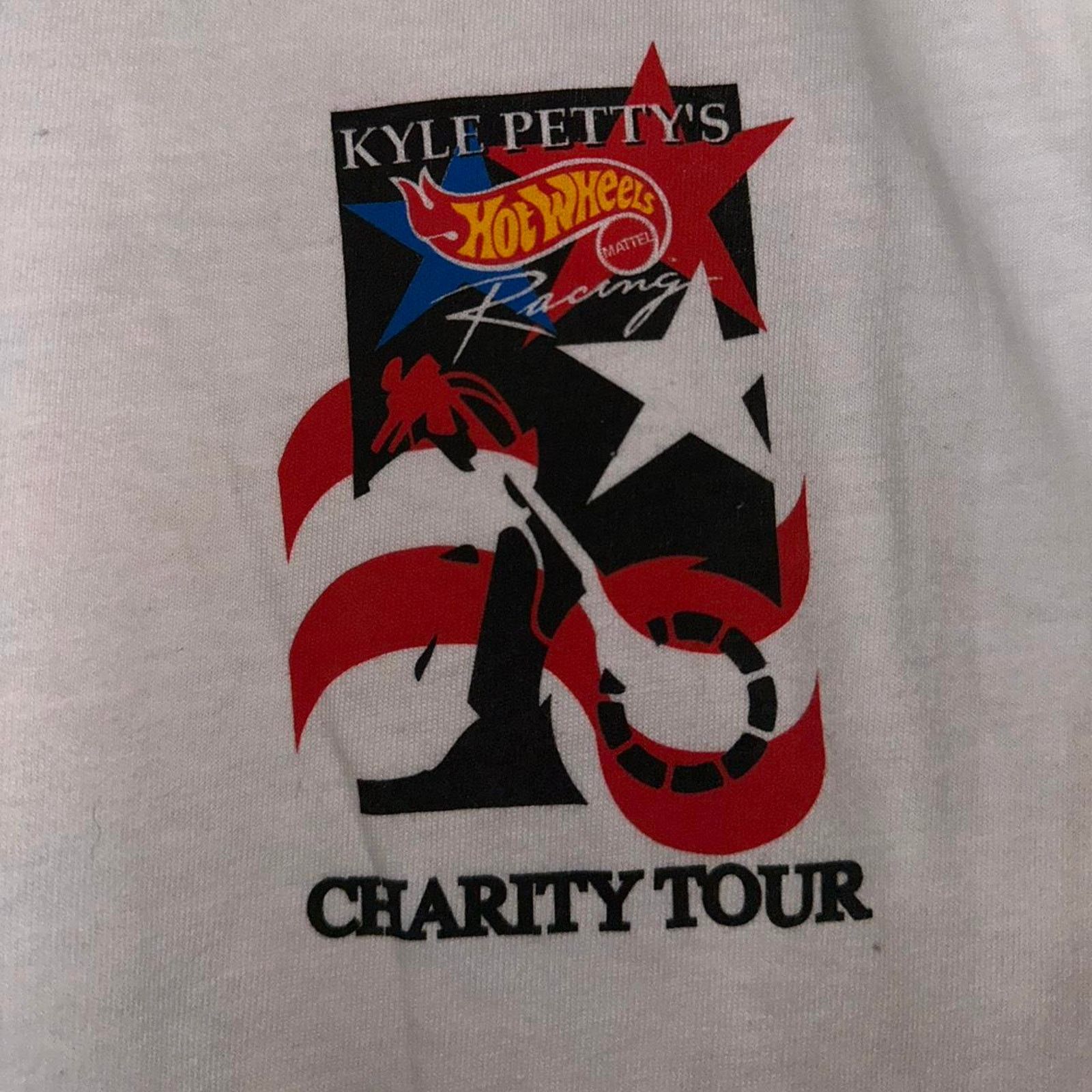 Harley Davidson × NASCAR × Vintage Vintage Harley Davidson Kyle Petty HotWheels T Shirt size XL Size US XL / EU 56 / 4 - 3 Thumbnail