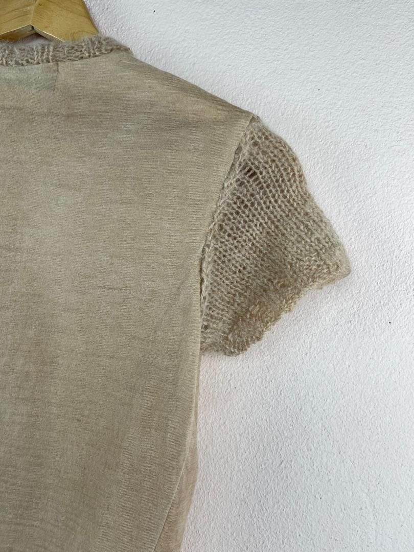 Tricot Comme des Garcons AD1999 Rei Kawakubo Wool Knit Top Size XS / US 0-2 / IT 36-38 - 14 Thumbnail