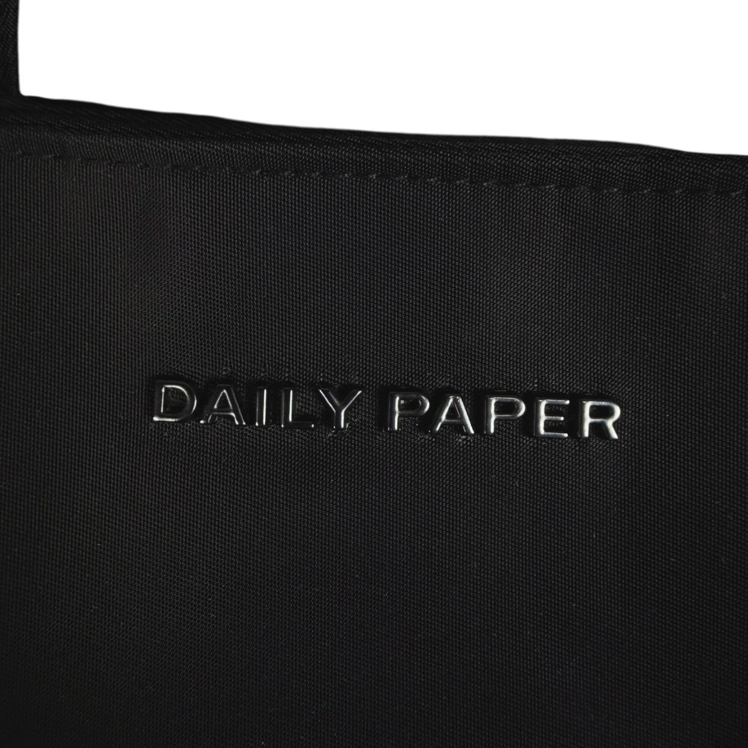 Daily Paper Daily Paper Black Nylon Top Handle Satchel Purse with Strap Size ONE SIZE - 2 Thumbnail