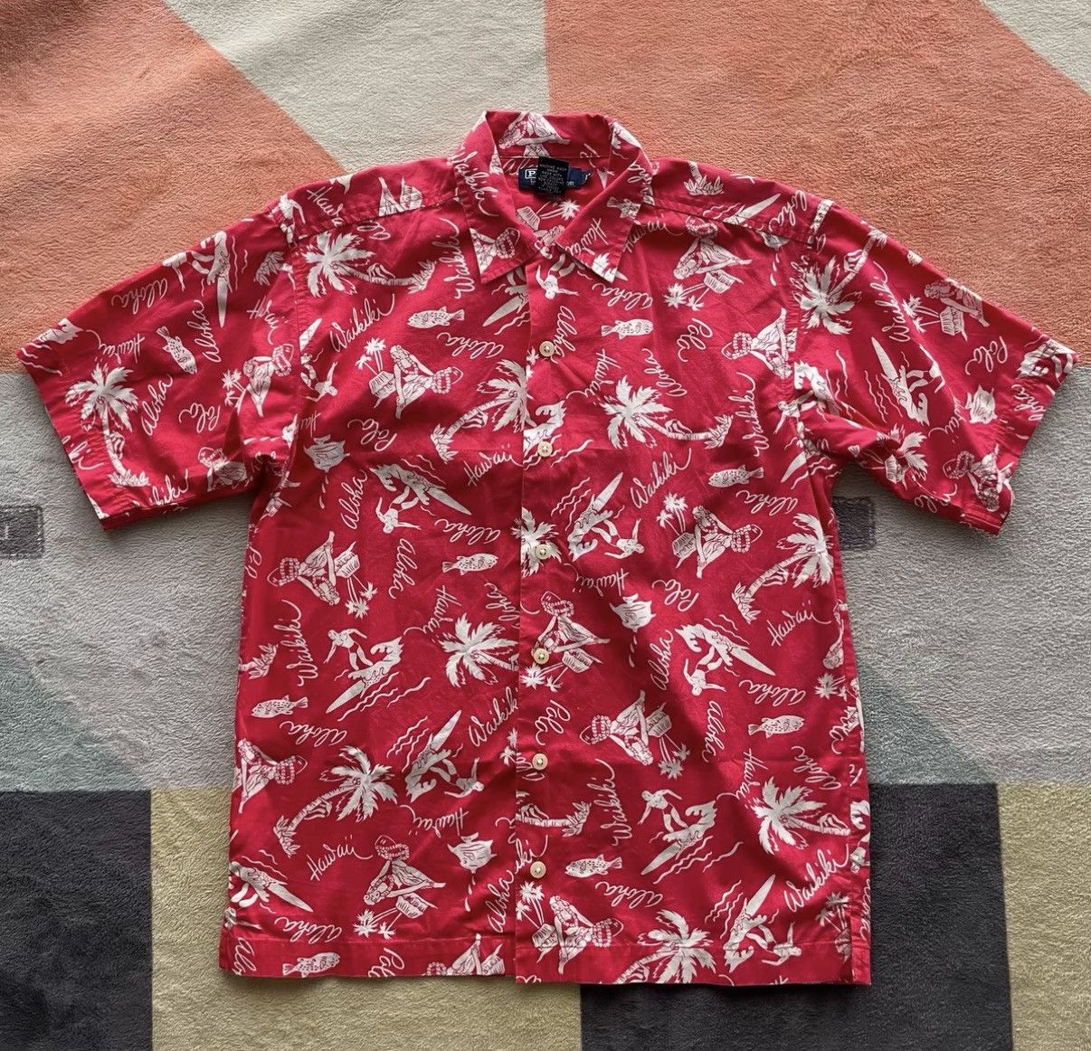 RRL Ralph Lauren Ralph Lauren Polo RL Hawaiian Short Sleeve Shirt K22 Size US M / EU 48-50 / 2 - 1 Thumbnail
