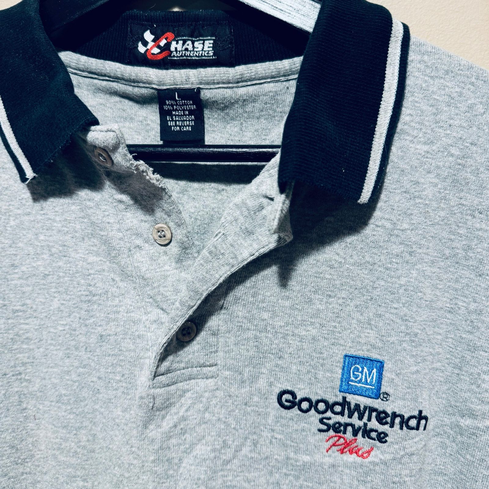 Chase Authentics Vintage Dale Earnhardt Goodwrench Polo Shirt Size US L / EU 52-54 / 3 - 2 Thumbnail