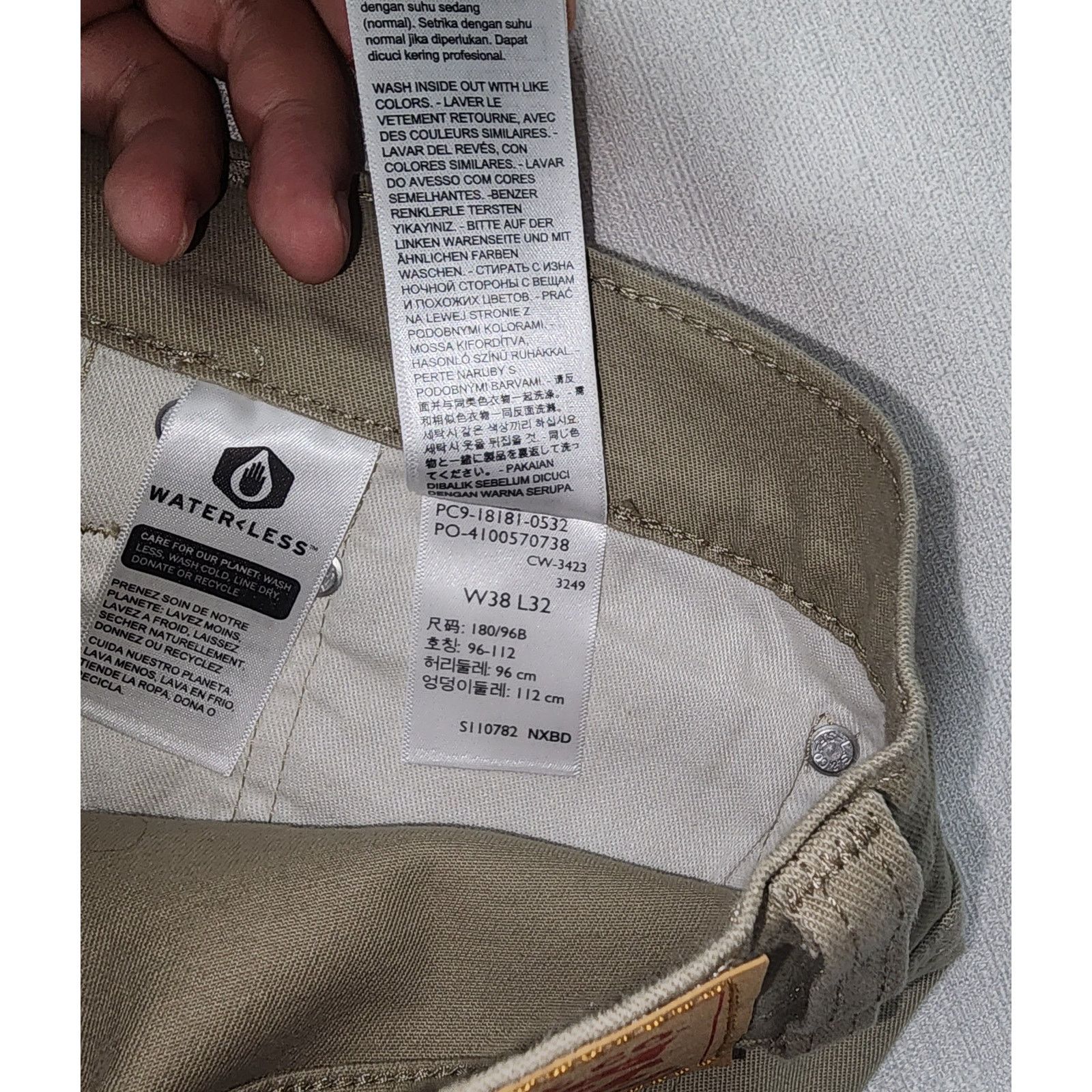 Levi's Levi's 541 athletic taper sits at your waist 38''x32'' men's Size US 38 / EU 54 - 8 Thumbnail