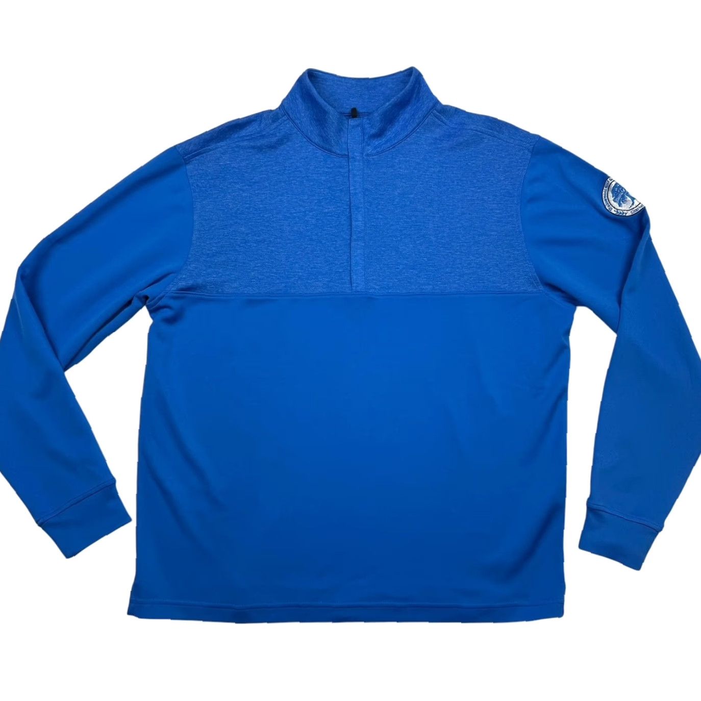 FootJoy FJ Jacket 1/4 Zip Golf Outer Shell Polyester Blue Medium Men