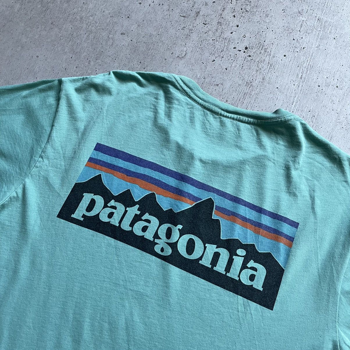 Patagonia Patagonia big logo tee Size US M / EU 48-50 / 2 - 2 Thumbnail