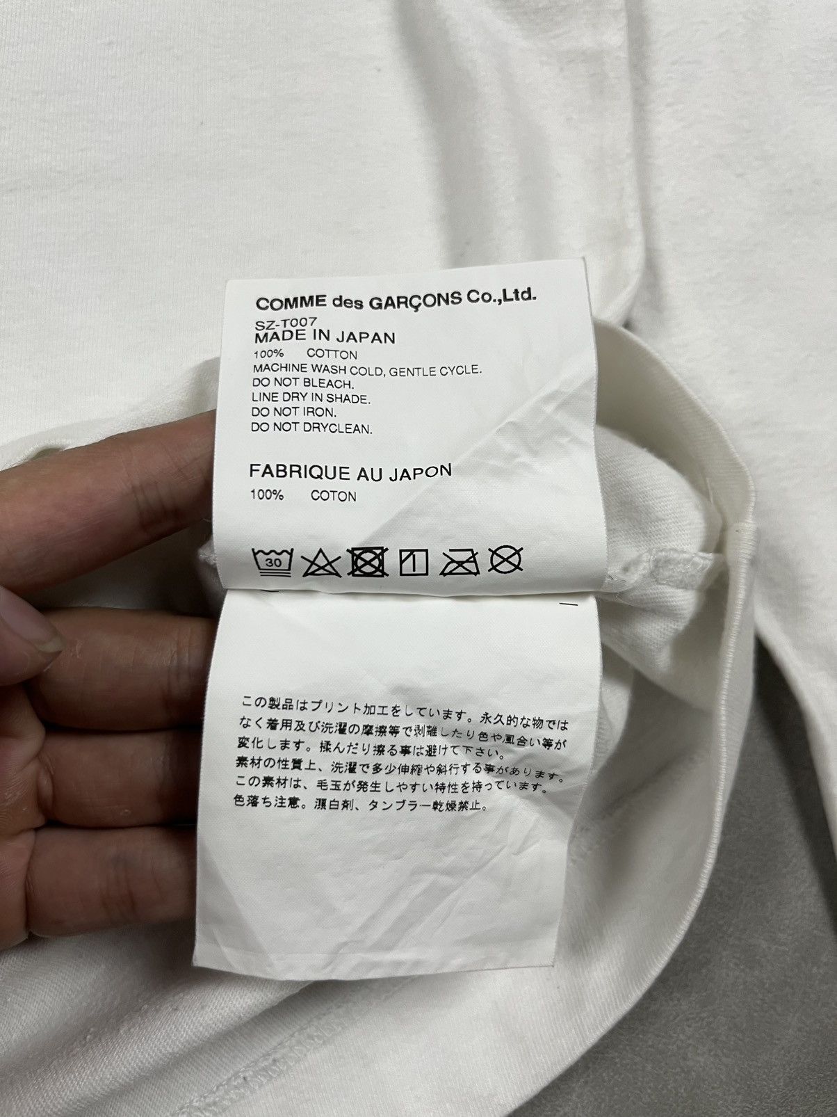 Comme des Garcons Comme des garcons sleeve logo Size US M / EU 48-50 / 2 - 8 Thumbnail