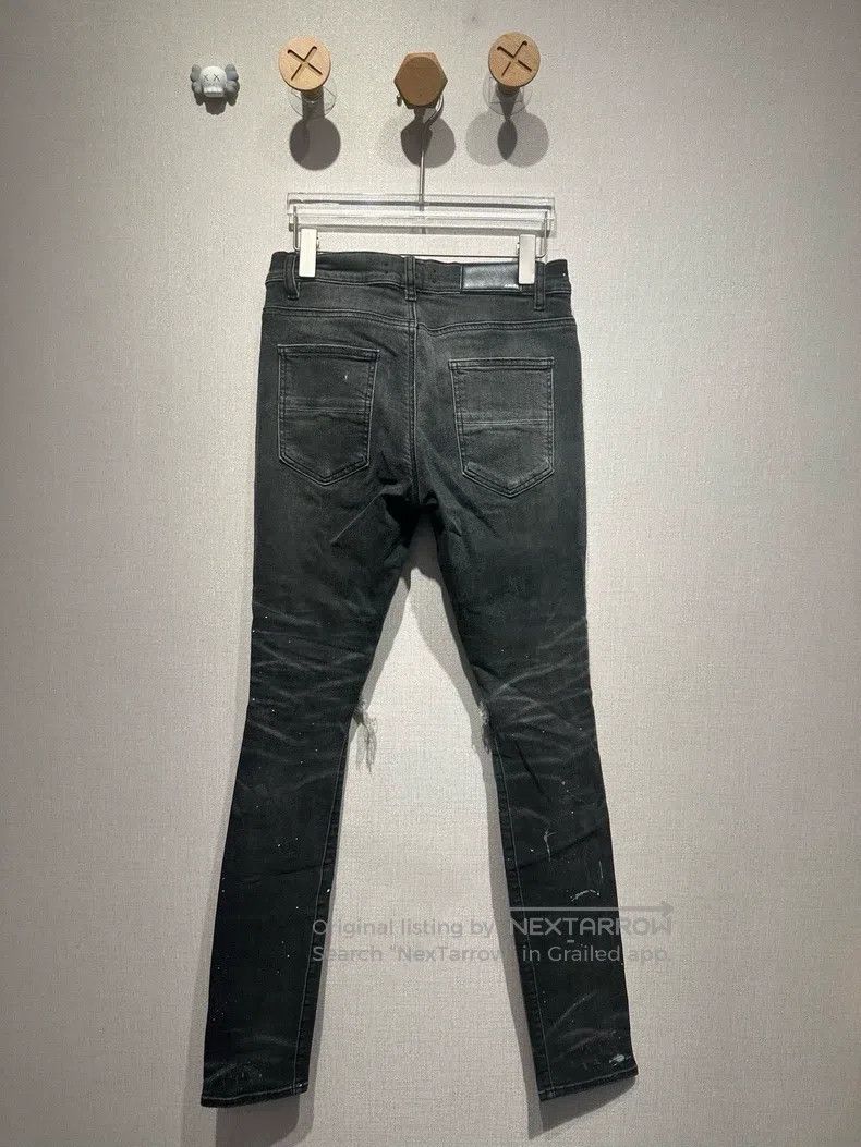Amiri Amiri Size 31 Gray denim jeans with holes and spots on the Size US 31 - 2 Thumbnail