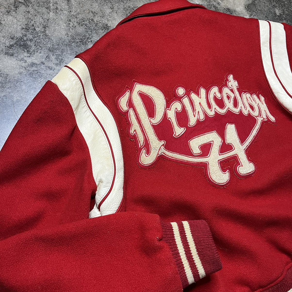 Vintage vintage 70s princeton ivy league varsity letterman jacket Size US L / EU 52-54 / 3 - 8 Thumbnail