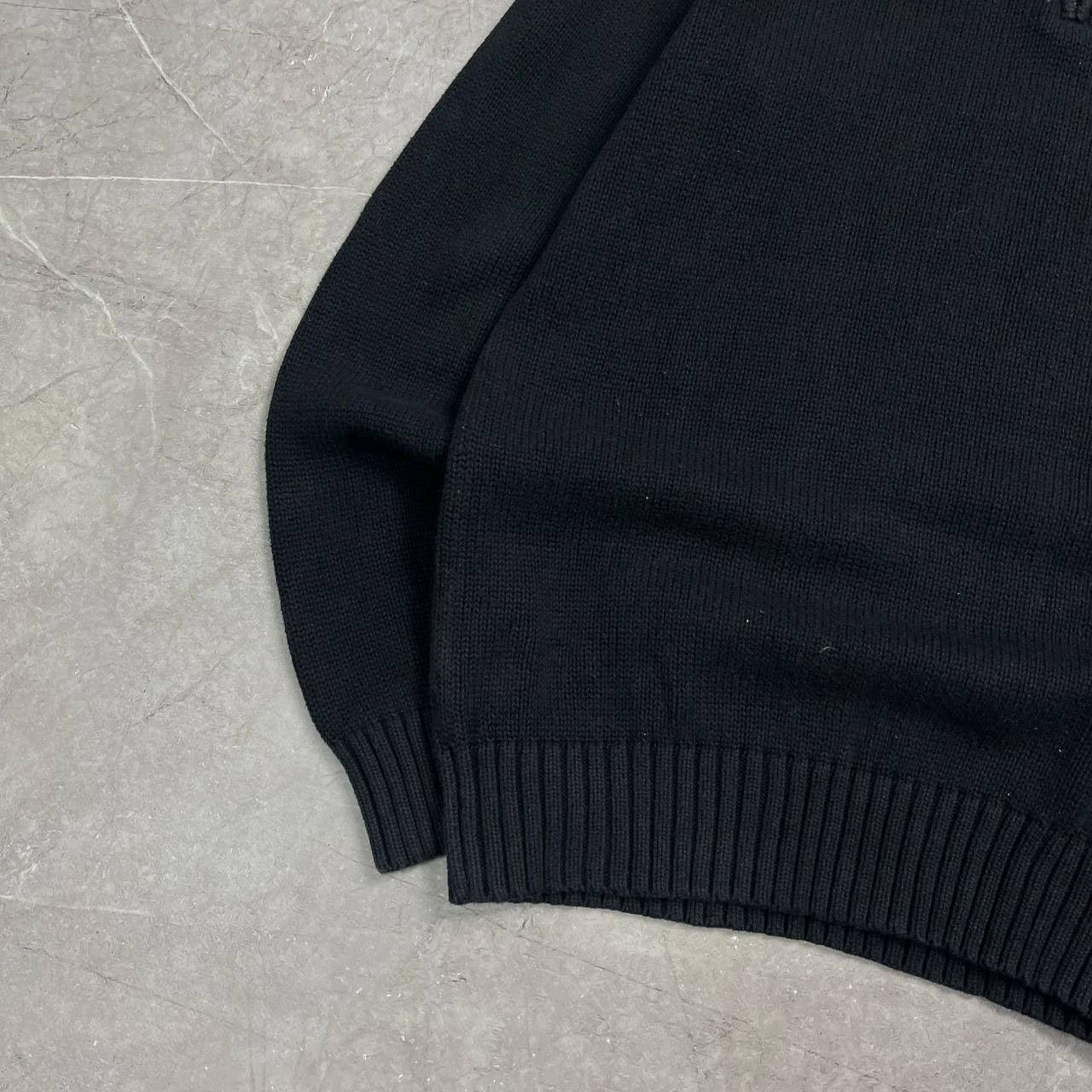 Japanese Brand Black Polo Raplh Lauren Black 1/4 Zip Sweatshirt Size M Size US M / EU 48-50 / 2 - 3 Thumbnail