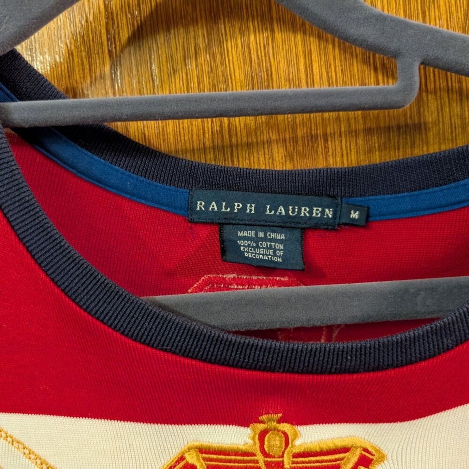 Ralph Lauren Vintage RALPH LAUREN Polo Club Striped Dress MEDIUM Size M / US 6-8 / IT 42-44 - 4 Thumbnail