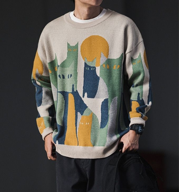 Japanese Brand Knit Pullover Sweater Knitwear Size US L / EU 52-54 / 3 - 4 Thumbnail