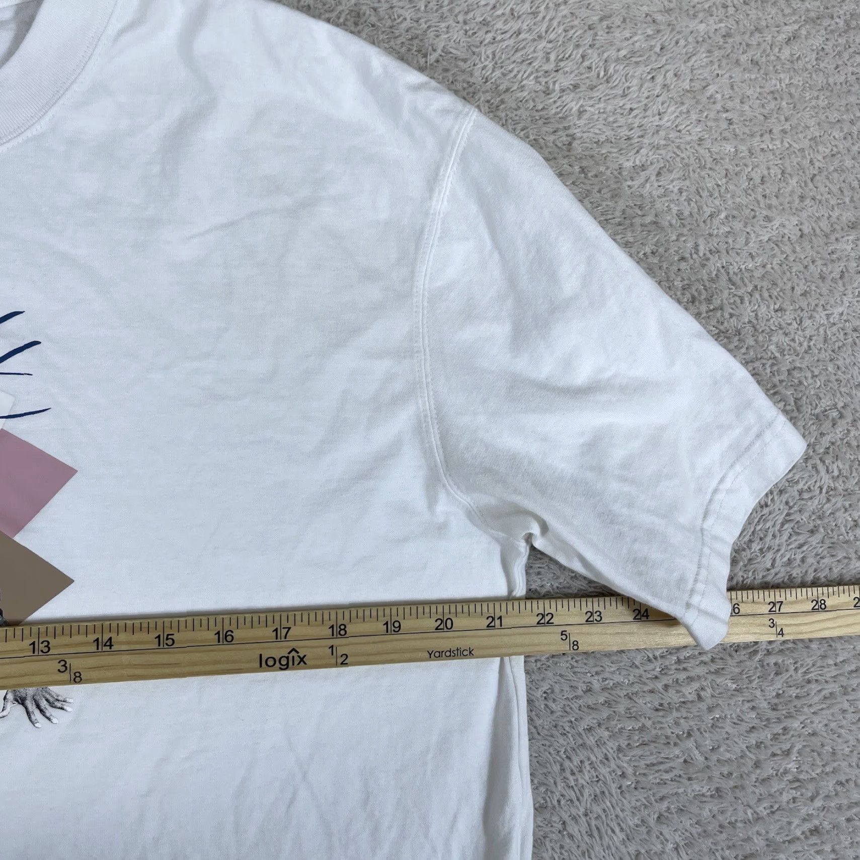 Jordan Brand Jordan Brand T-Shirt Women's Small White Oversized Graphic Flight Nike Jumpman Size S / US 4 / IT 40 - 7 Thumbnail