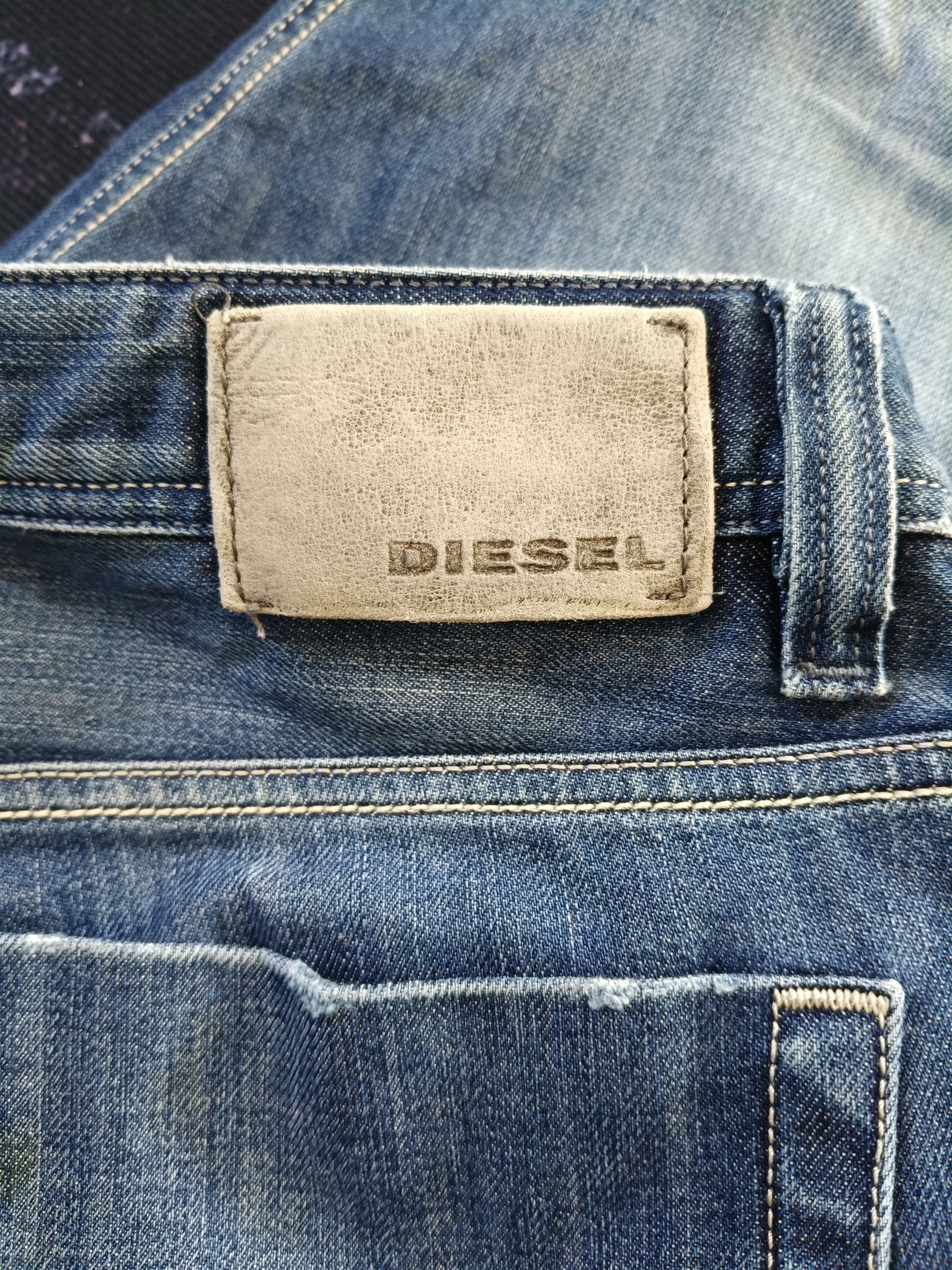 Diesel Diesel VIKER Regular Straight Blue Jeans Size US 36 / EU 52 - 8 Thumbnail