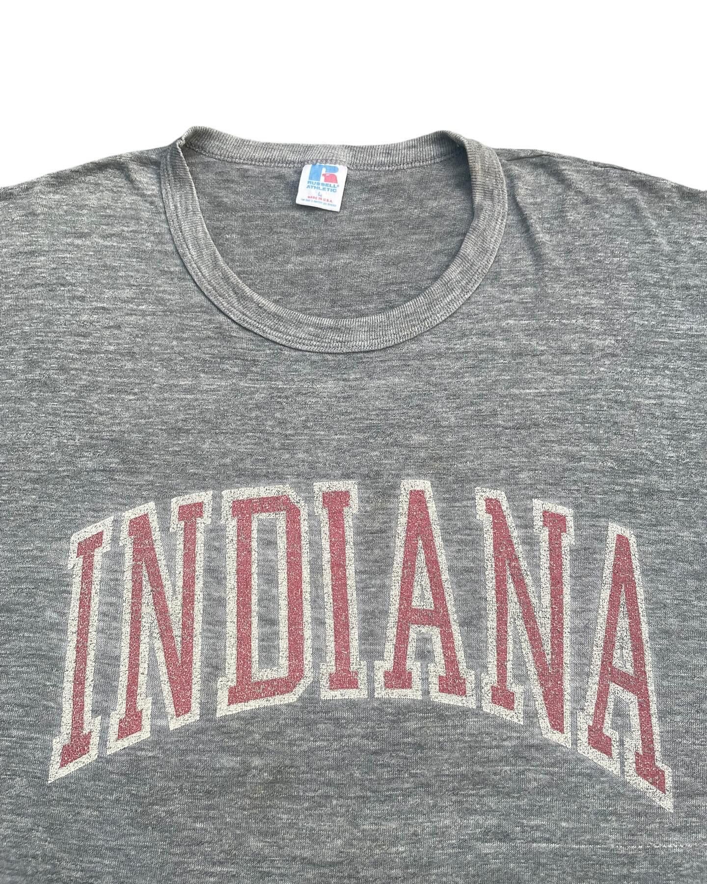 Russell Athletic Vintage Indiana Russell Athlectic Paper Thin Tshirt Size US L / EU 52-54 / 3 - 3 Thumbnail