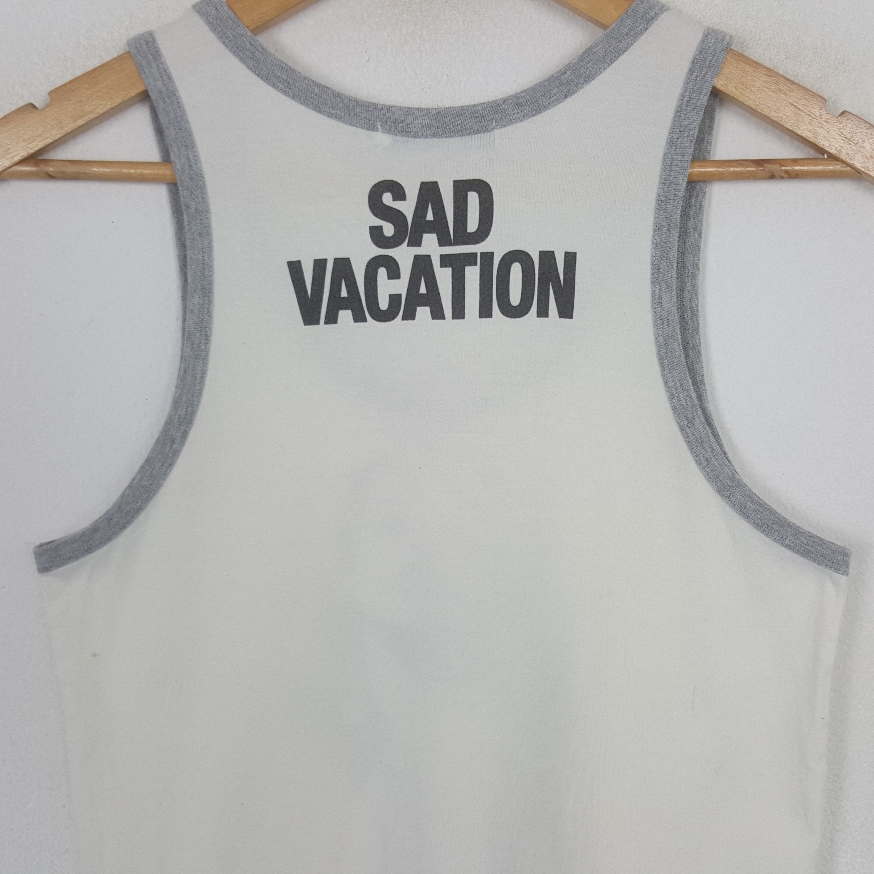 Hysteric Glamour Vintage Hysteric Glamour Sad Vacation Tank Top C303N61 Size XS / US 0-2 / IT 36-38 - 4 Thumbnail