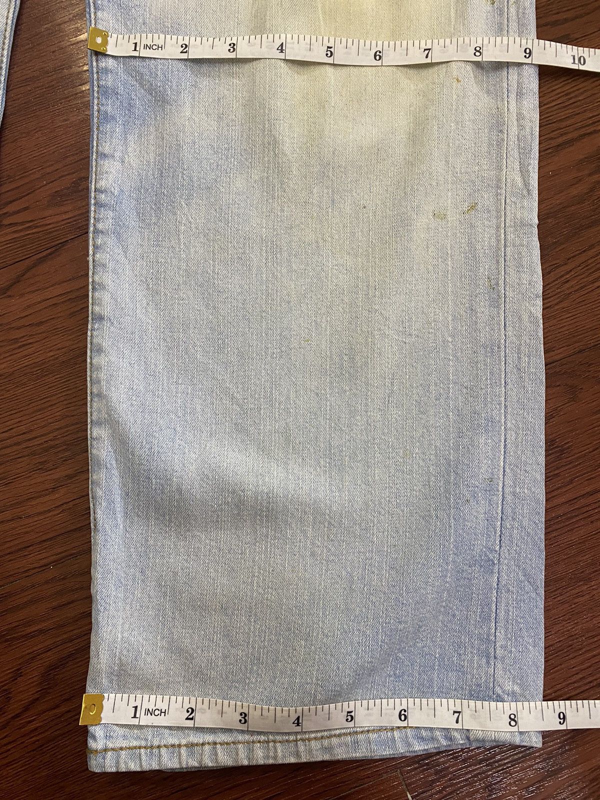 Hanes Vintage Hanes Faded Wash Baggy Style Jeans Size US 32 / EU 48 - 14 Thumbnail