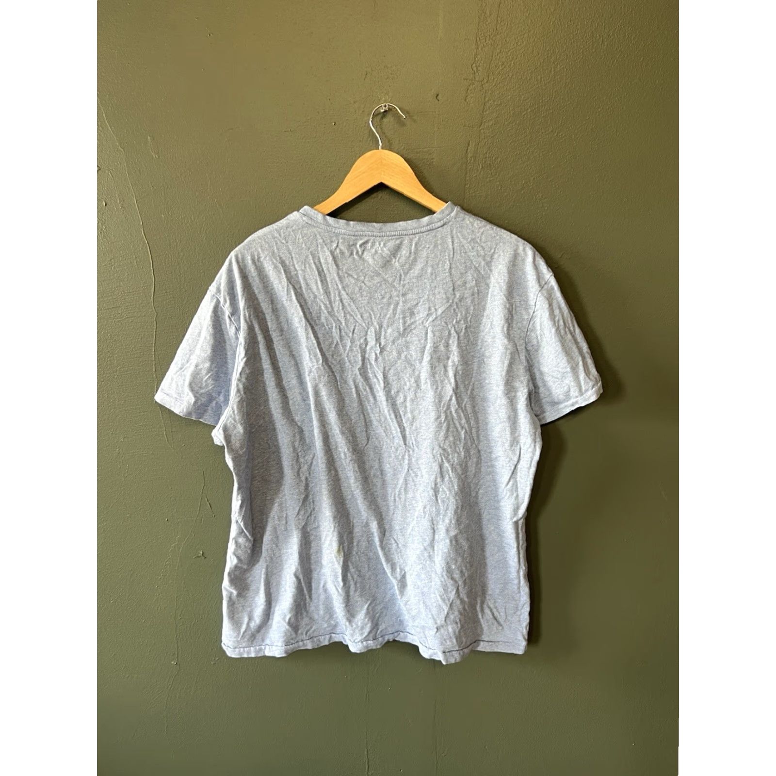 Polo Ralph Lauren Polo Ralph Lauren T-Shirt Mens Blue V-Neck Short Sleeve Large Classic Fit Size US L / EU 52-54 / 3 - 2 Thumbnail