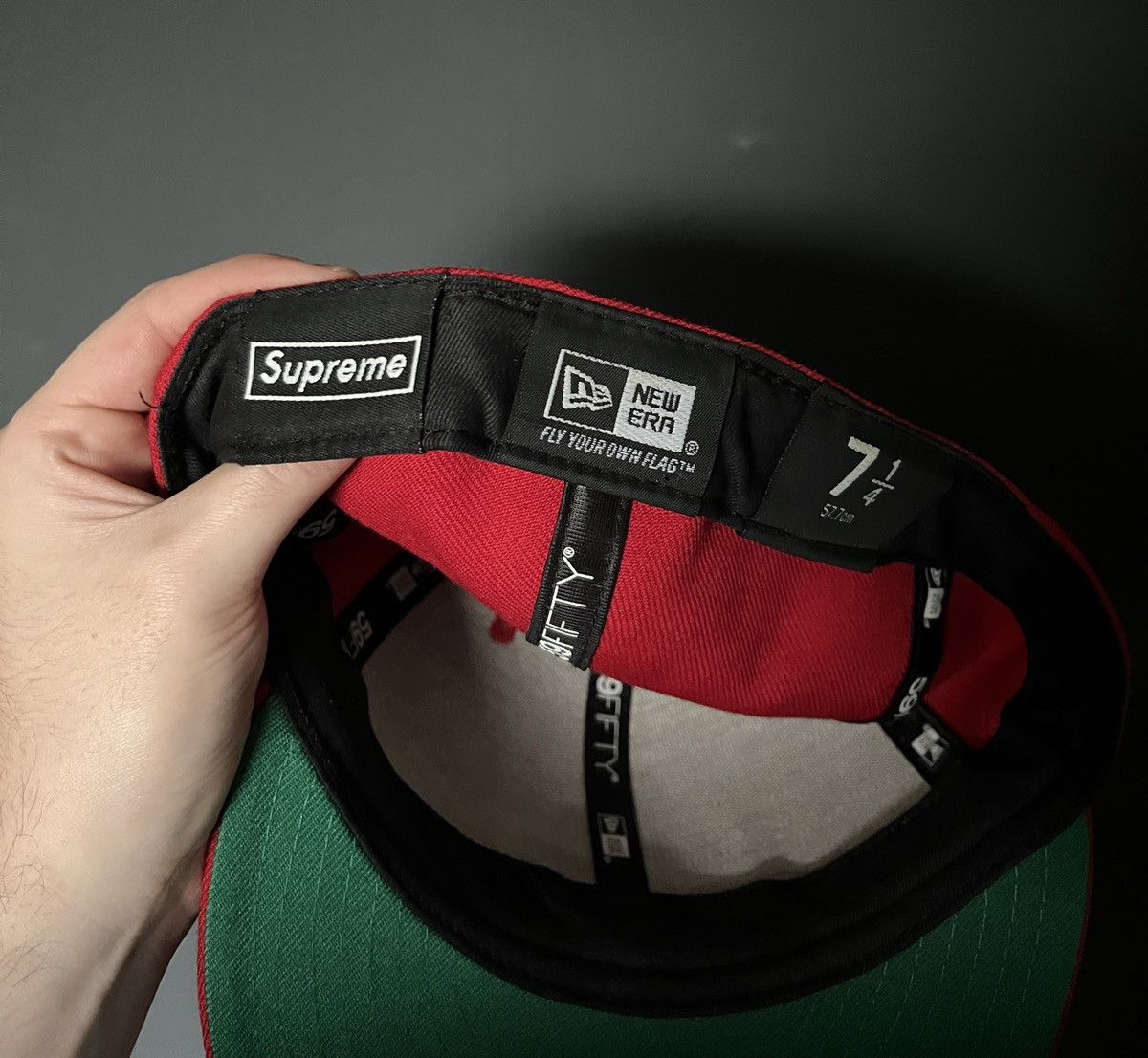 New Era × Supreme FW12 Supreme ‘Zebra’ 59Fifty New Era Fitted Cap 7 1/ Size ONE SIZE - 6 Thumbnail