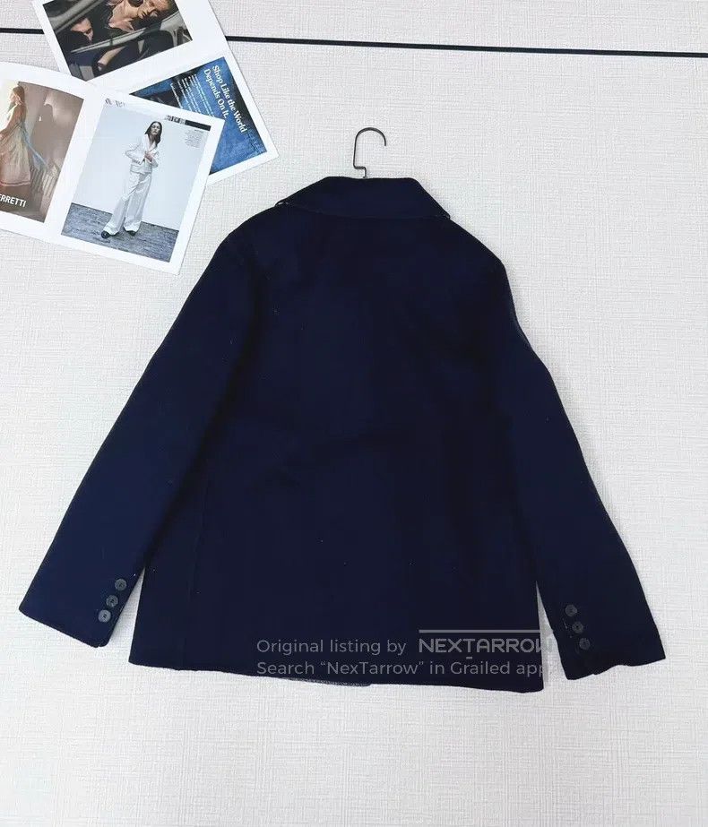 Dior Dior The inside is full of logo double-breasted coat Size S / US 4 / IT 40 - 4 Thumbnail