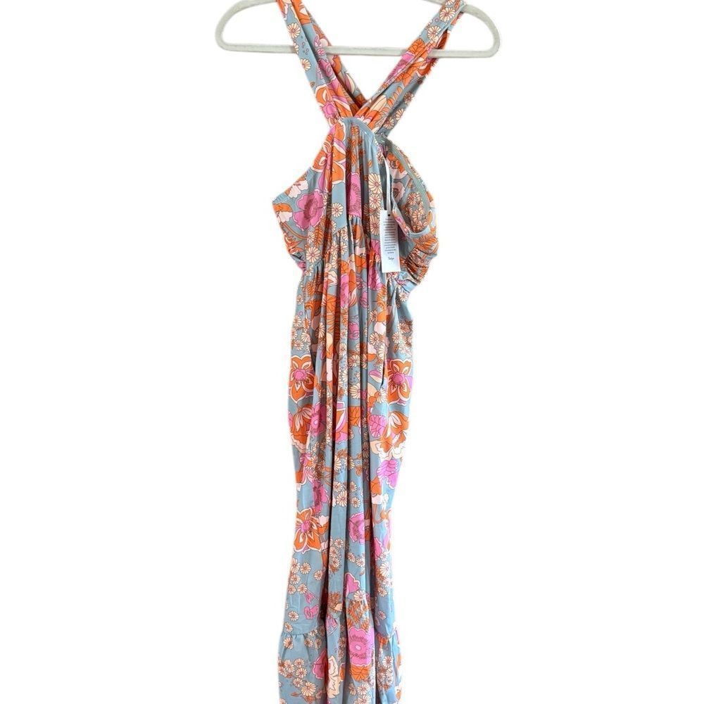 Other NWT Grace Karin Vibrant Floral Fabric Size L / US 10 / IT 46 - 4 Thumbnail