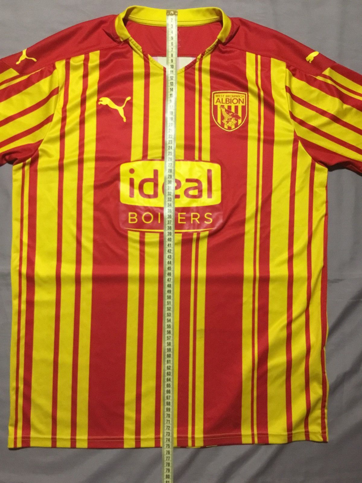 Puma West Bromwich Albion 2020-2021 Third Soccer Jersey Football Size US XL / EU 56 / 4 - 6 Thumbnail