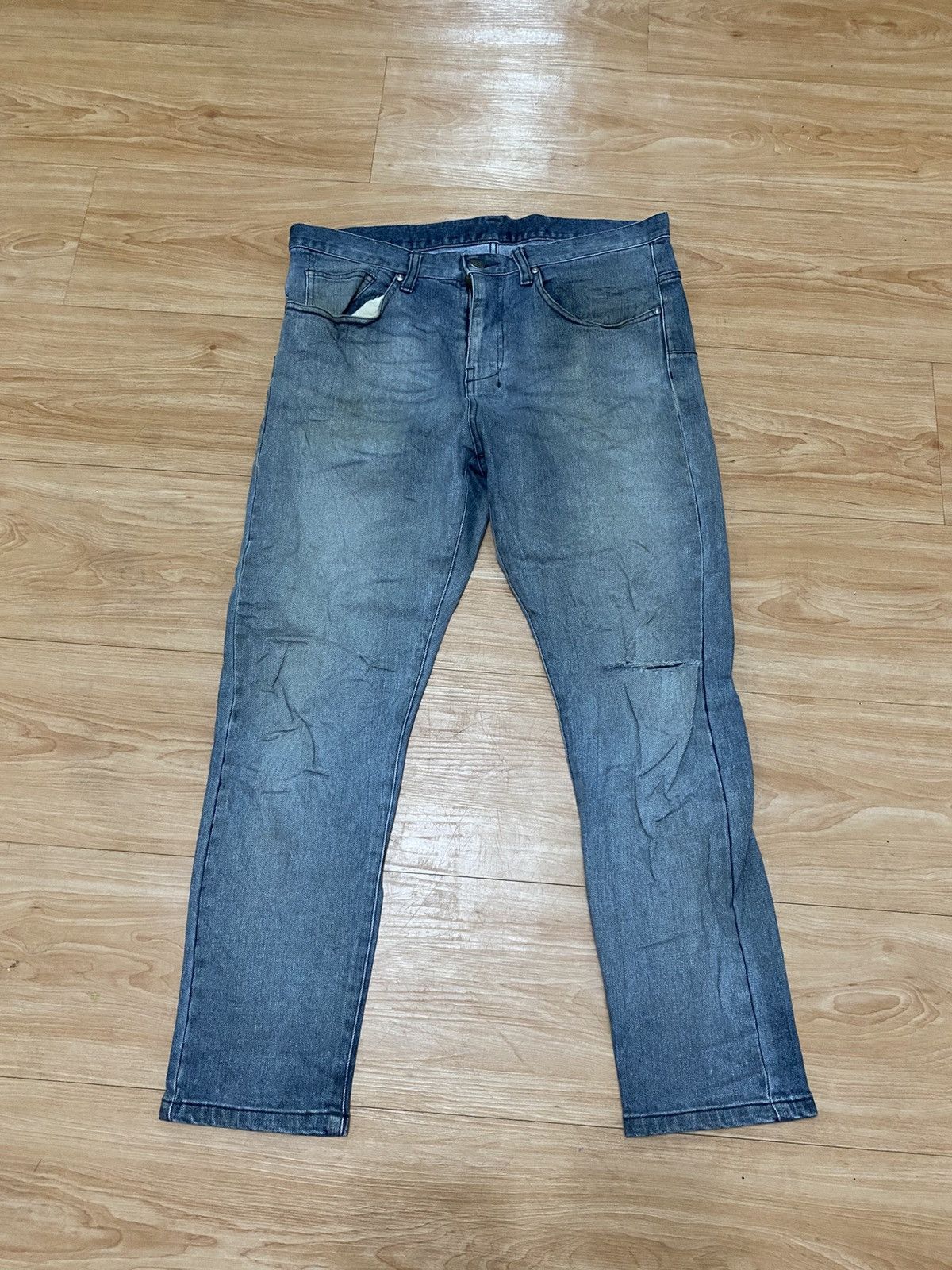 Japanese Brand × Tornado Mart Tornado mart japan distressed denim Size US 33 - 2 Thumbnail