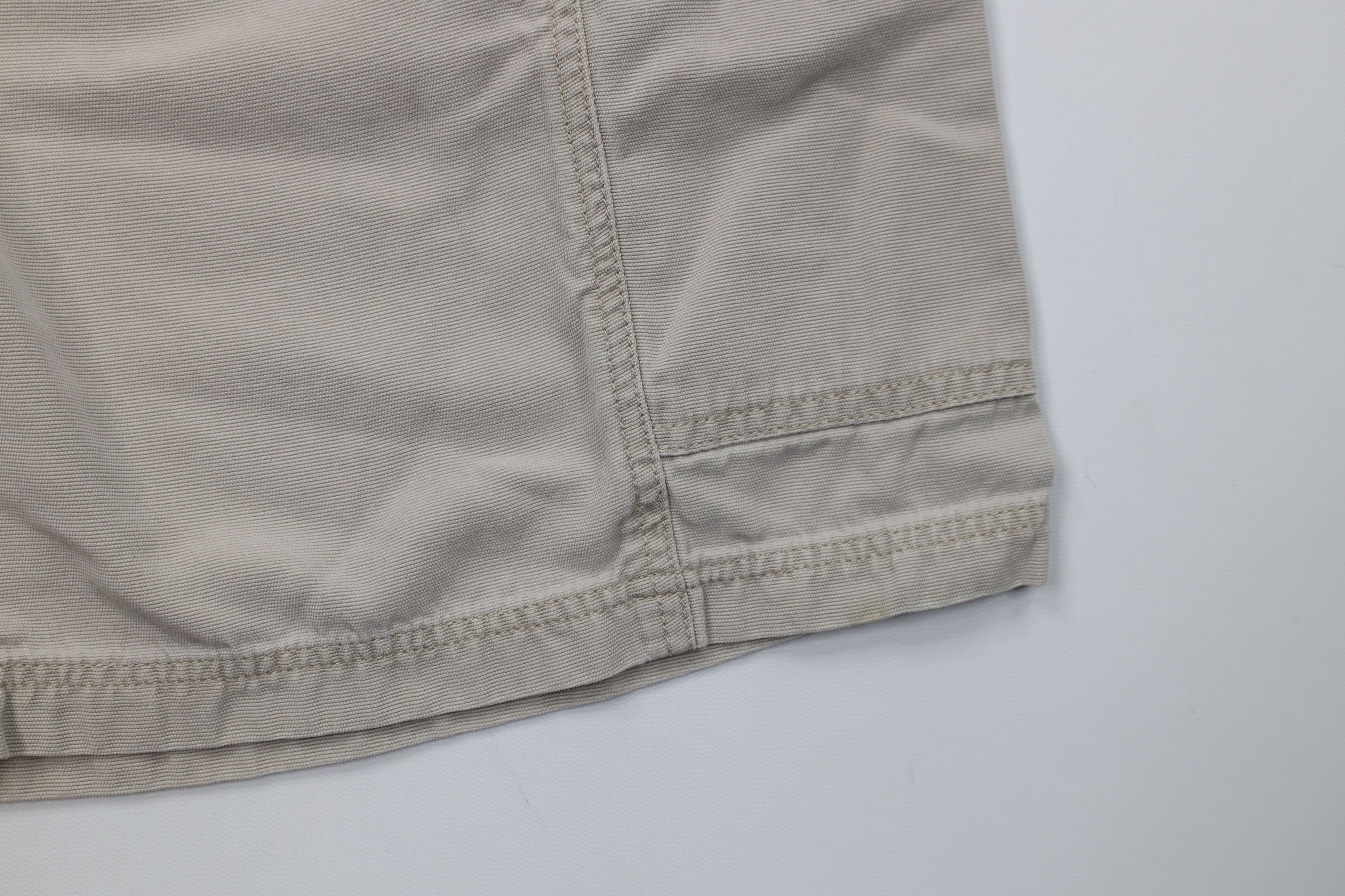 Tommy Bahama Vintage Tommy Bahama Relax Above Knee Cargo Shorts Beige Size US 38 / EU 54 - 5 Thumbnail