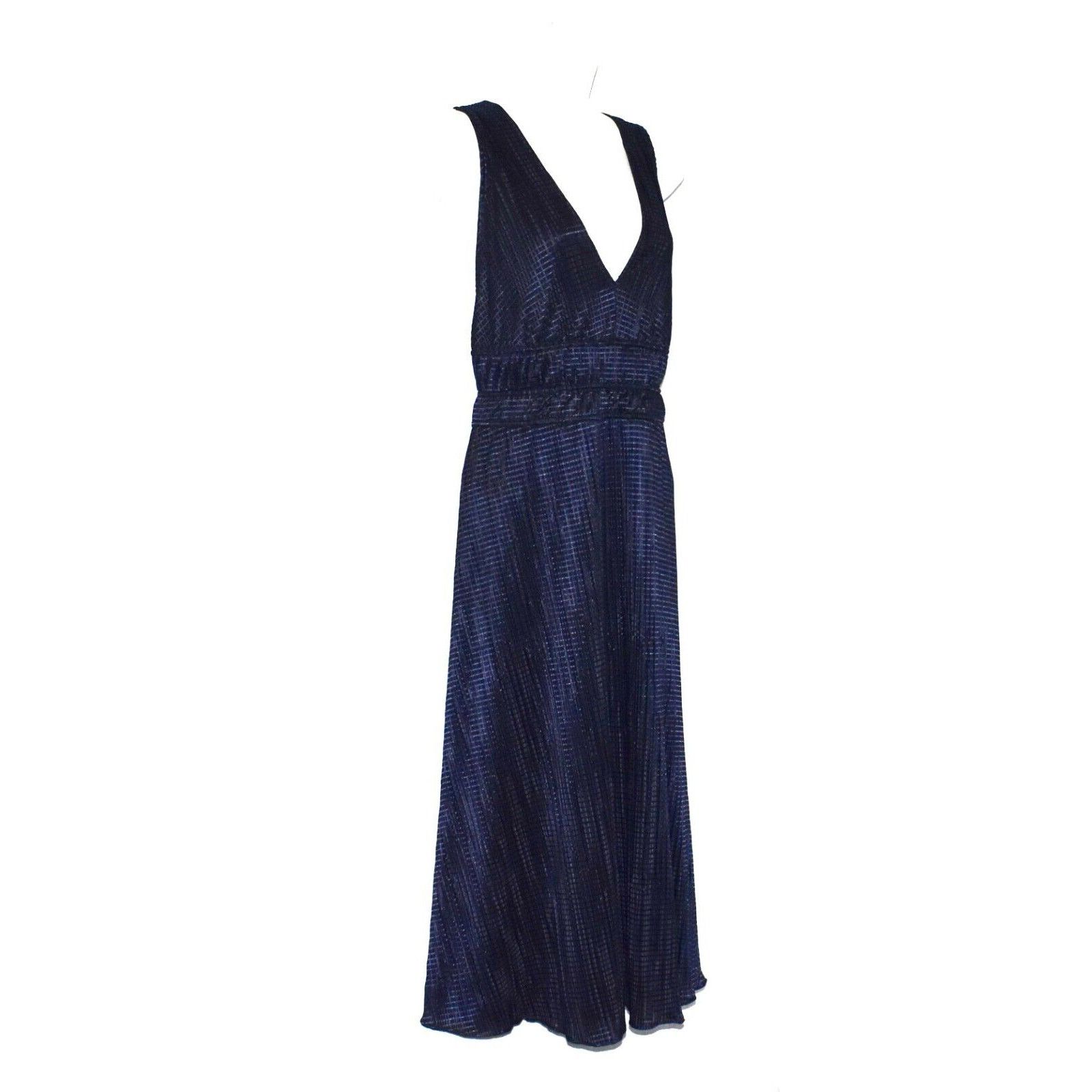 Monique Lhuillier NWT MONIQUE LHUILLIER Night Sky Vneck Sleeveless Dress Sz 16 Size XXL / US 16-18 / IT 52-54 - 2 Thumbnail