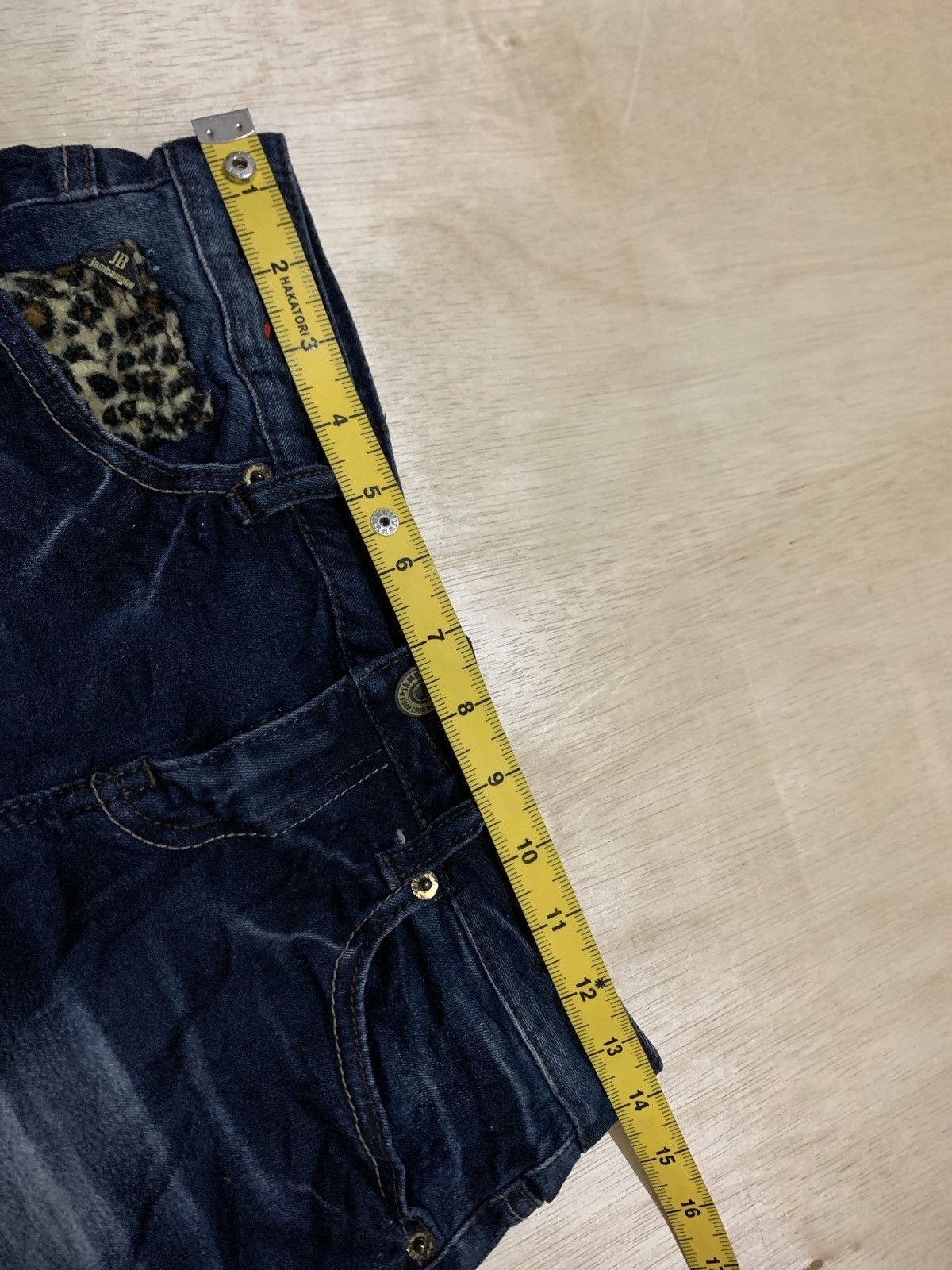 Hysteric Glamour × If Six Was Nine × Japanese Brand Vintage Y2k Jambage Jeans Ifsixwasnine Punk style Size 28" / US 6 / IT 42 - 12 Thumbnail