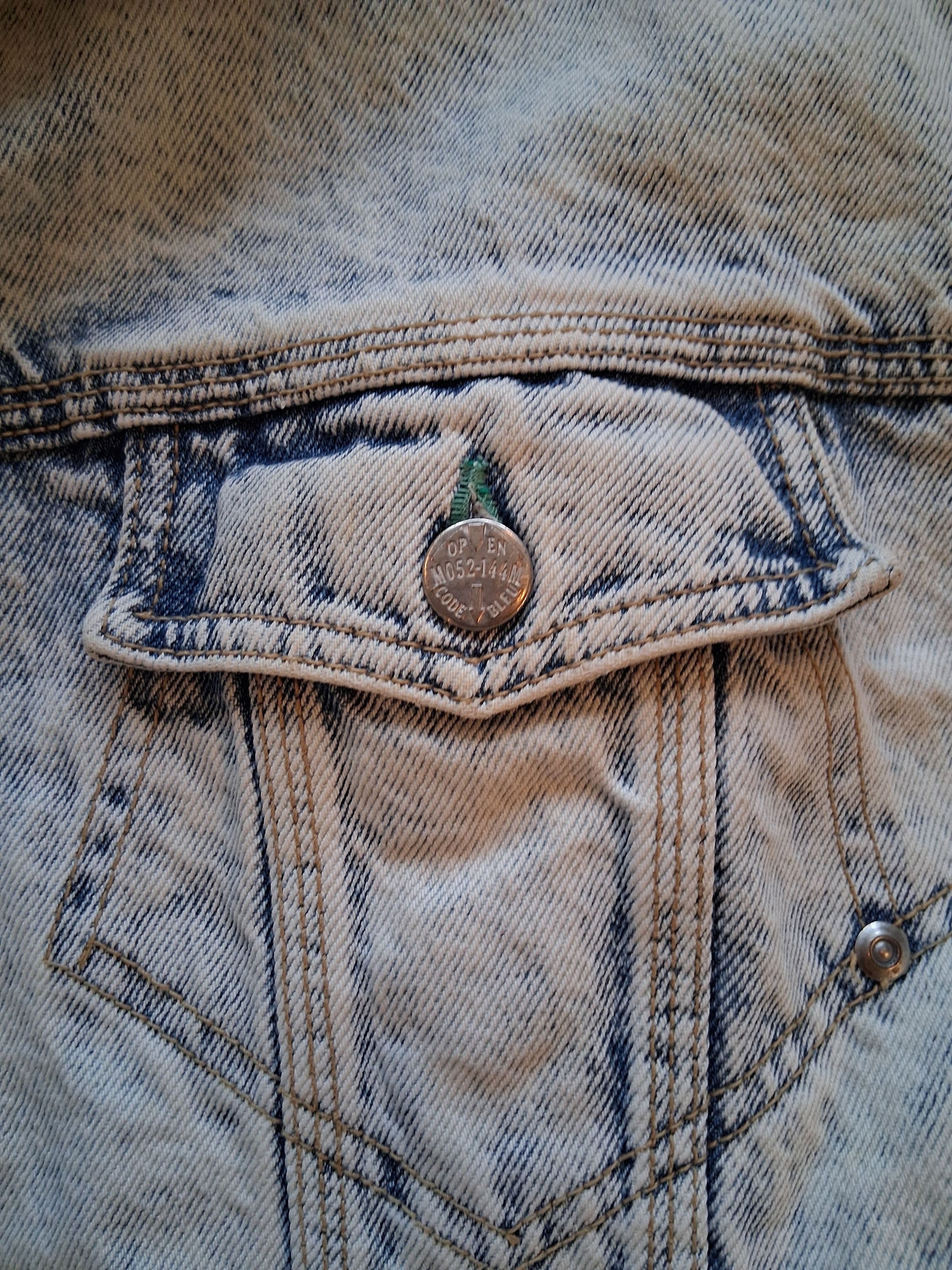 Other Vintage Japanese Denim Code Bleu Denim Trucker Jasket 1980's Size US L / EU 52-54 / 3 - 8 Thumbnail