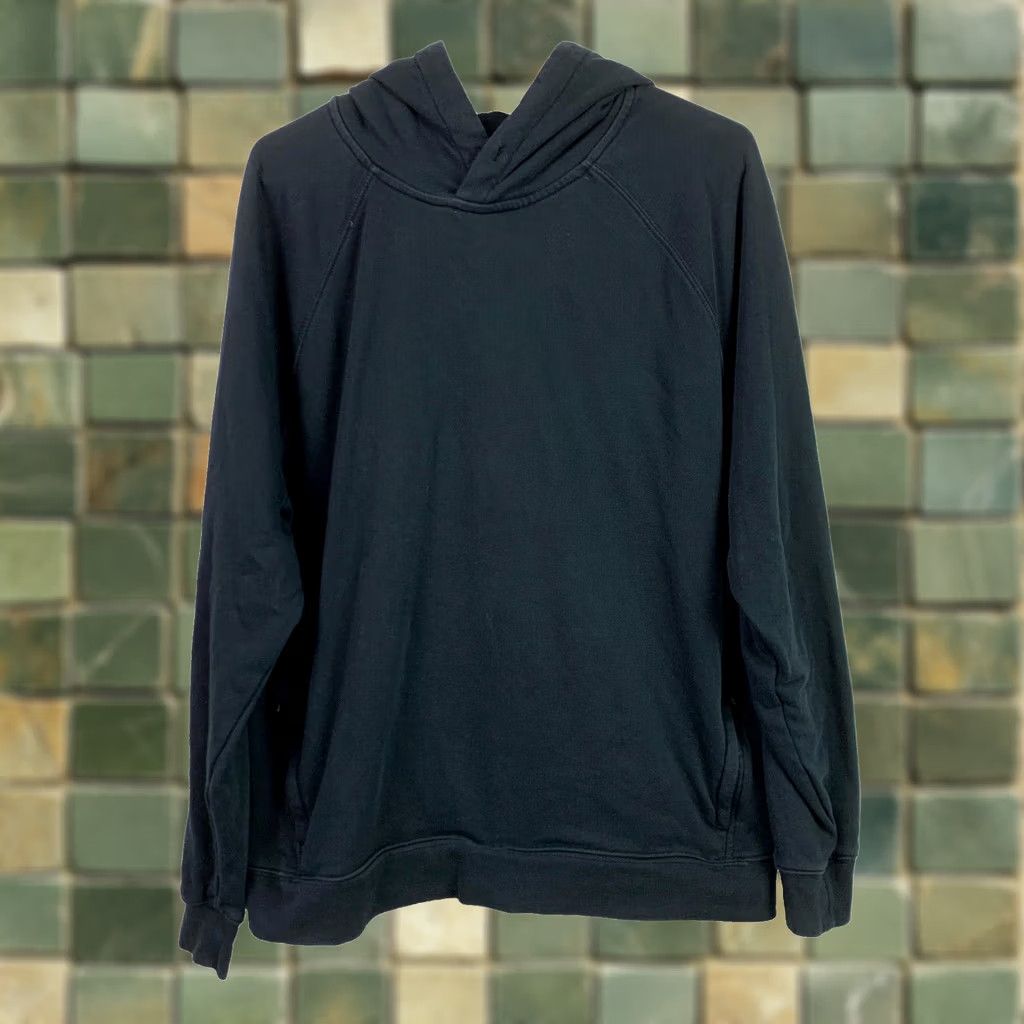 Fabletics Fabletics Hoodie Sweatshirt Mens XL Black Cotton Blend Hooded Pullover Long Sleeve Solid General Listing Size US XL / EU 56 / 4 - 1 Thumbnail