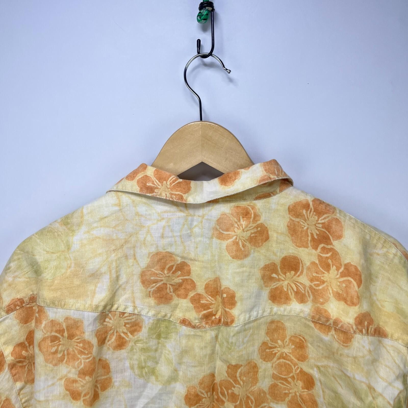 Tommy Bahama Vintage Tommy Bahama Hawaiian Flower Button Up Shirt Large Size US L / EU 52-54 / 3 - 10 Thumbnail