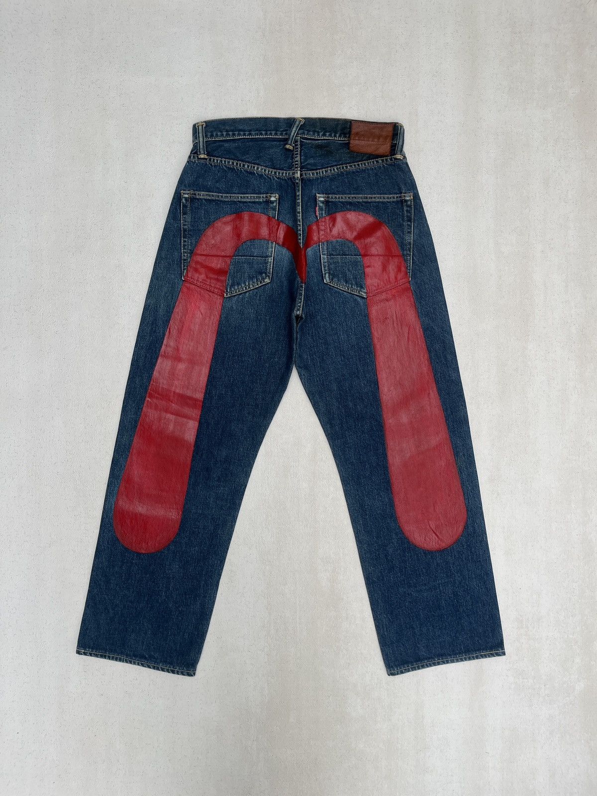 Evisu Evisu No.2 Hand Painted Daicock Selvedge Jeans Size US 30 / EU 46 - 1 Thumbnail