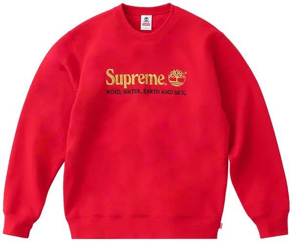 Supreme Supreme x Timberland Crewneck Size US L / EU 52-54 / 3 - 6 Thumbnail