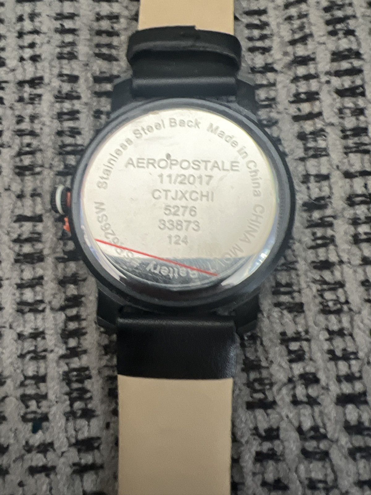 Aeropostale Aeropostale Faux Leather Analog Adjustable Wrist Watch Size ONE SIZE - 10 Thumbnail