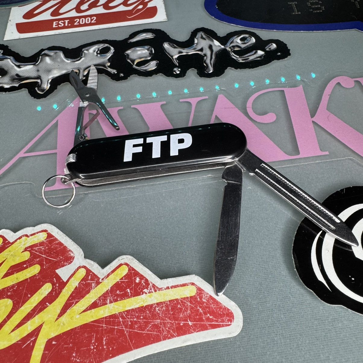 Fuck The Population FTP Logo Mini Utility Pocket Knife Black FUCKTHEPOPULATION Size ONE SIZE - 2 Thumbnail