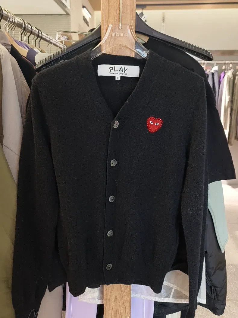 Comme des Garcons Comme Des Garcons Black Wool Cardigan Size XS / US 0-2 / IT 36-38 - 1 Thumbnail